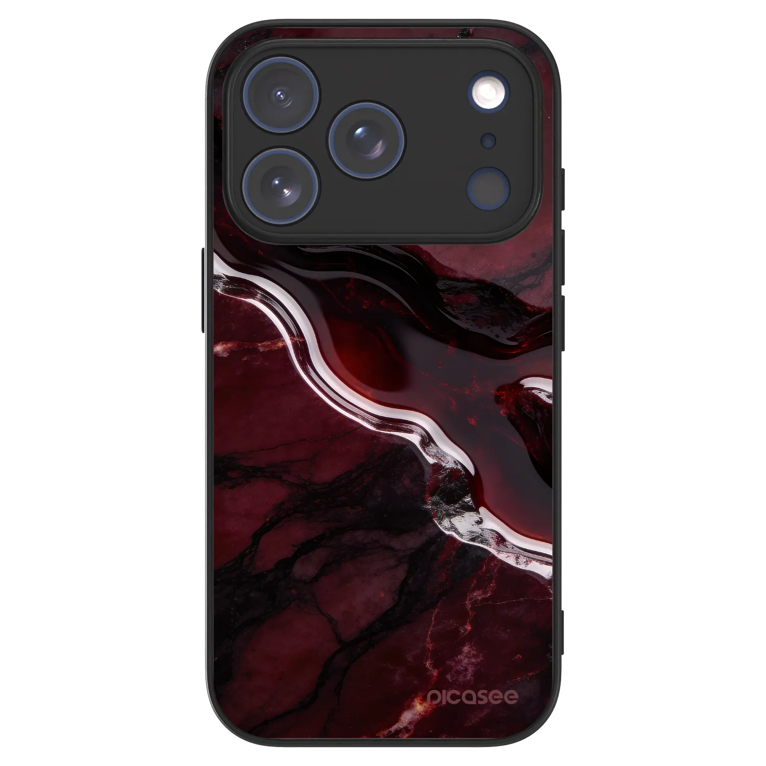 Picasee ULTIMATE CASE MagSafe pentru Apple iPhone 18 Pro - Cherry stone