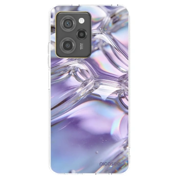 Picasee husă neagră din silicon pentru Xiaomi Poco X5 Pro - Iridescent bubbles
