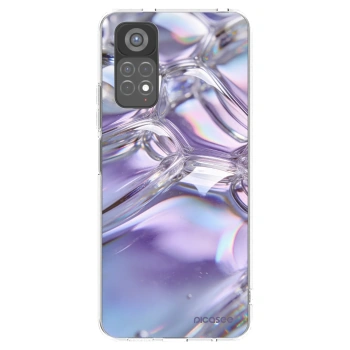 Picasee husă transparentă din silicon pentru Xiaomi Redmi Note 11S 5G - Iridescent bubbles