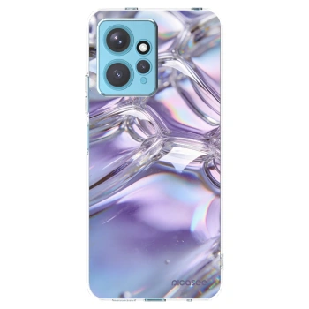 Picasee husă transparentă din silicon pentru Xiaomi Redmi Note 12 4G - Iridescent bubbles