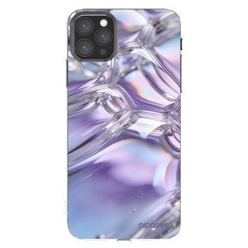Picasee husă transparentă din silicon pentru Apple iPhone 11 Pro Max - Iridescent bubbles