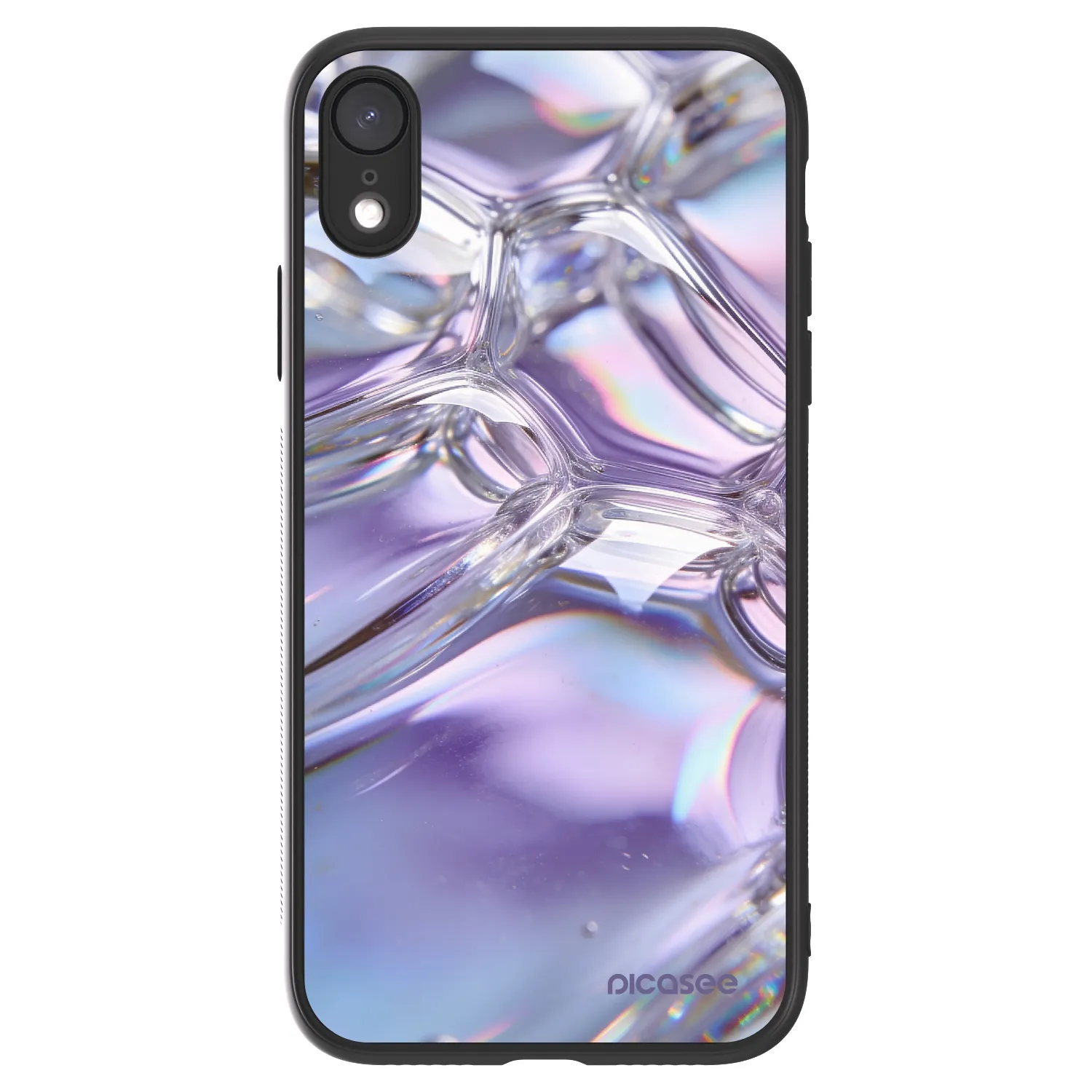 Picasee ULTIMATE CASE pentru Apple iPhone XR - Iridescent bubbles