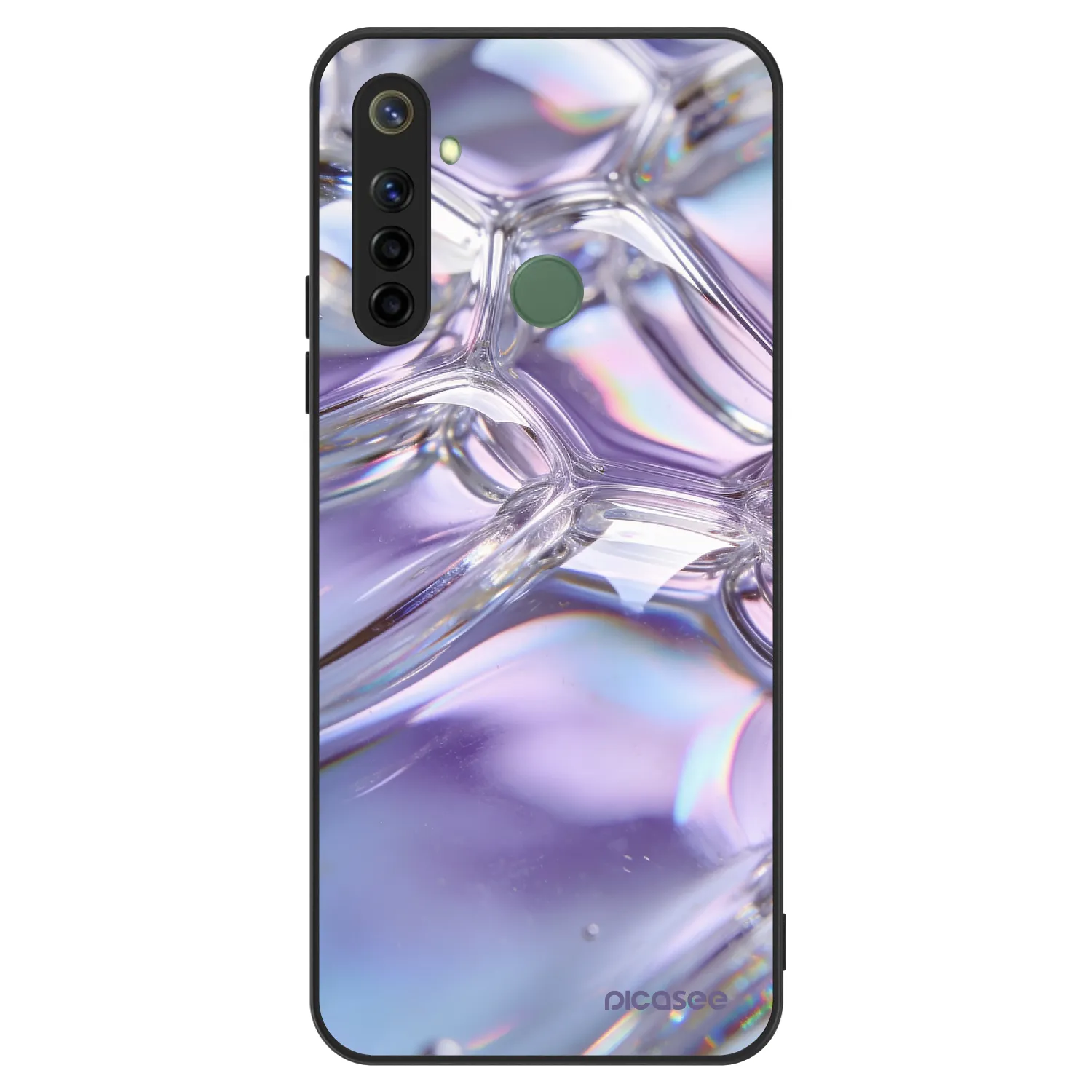 Picasee ULTIMATE CASE pentru Realme 6i - Iridescent bubbles