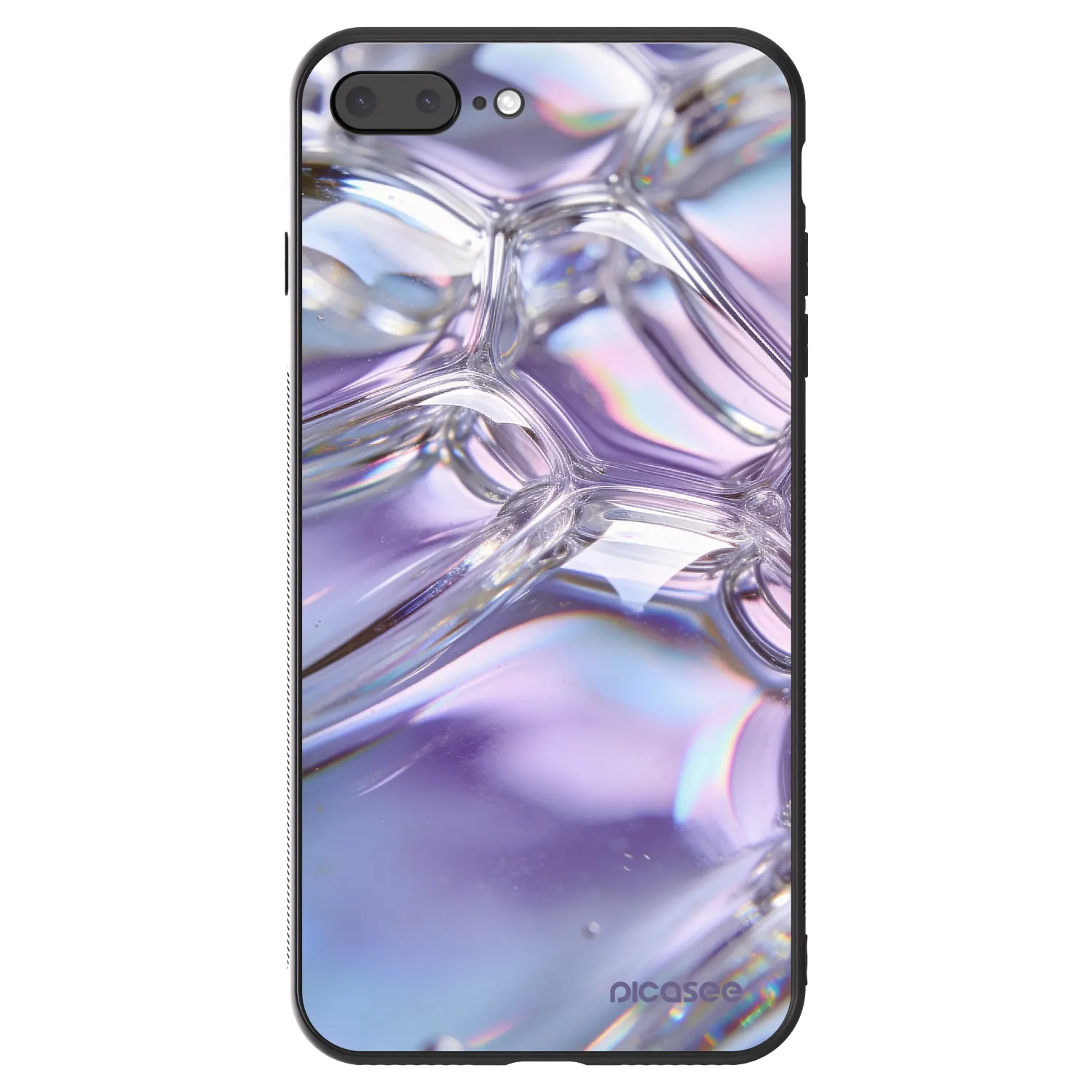 Picasee ULTIMATE CASE pentru Apple iPhone 8 Plus - Iridescent bubbles