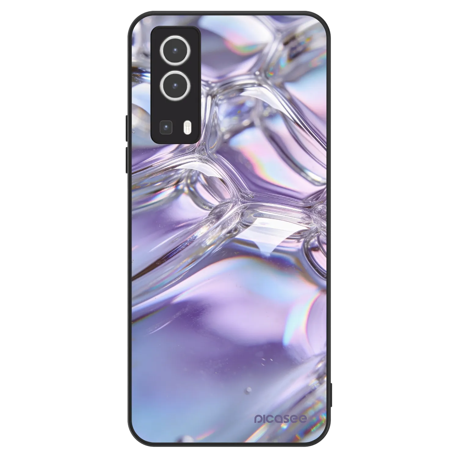 Picasee ULTIMATE CASE pentru Vivo Y72 5G - Iridescent bubbles