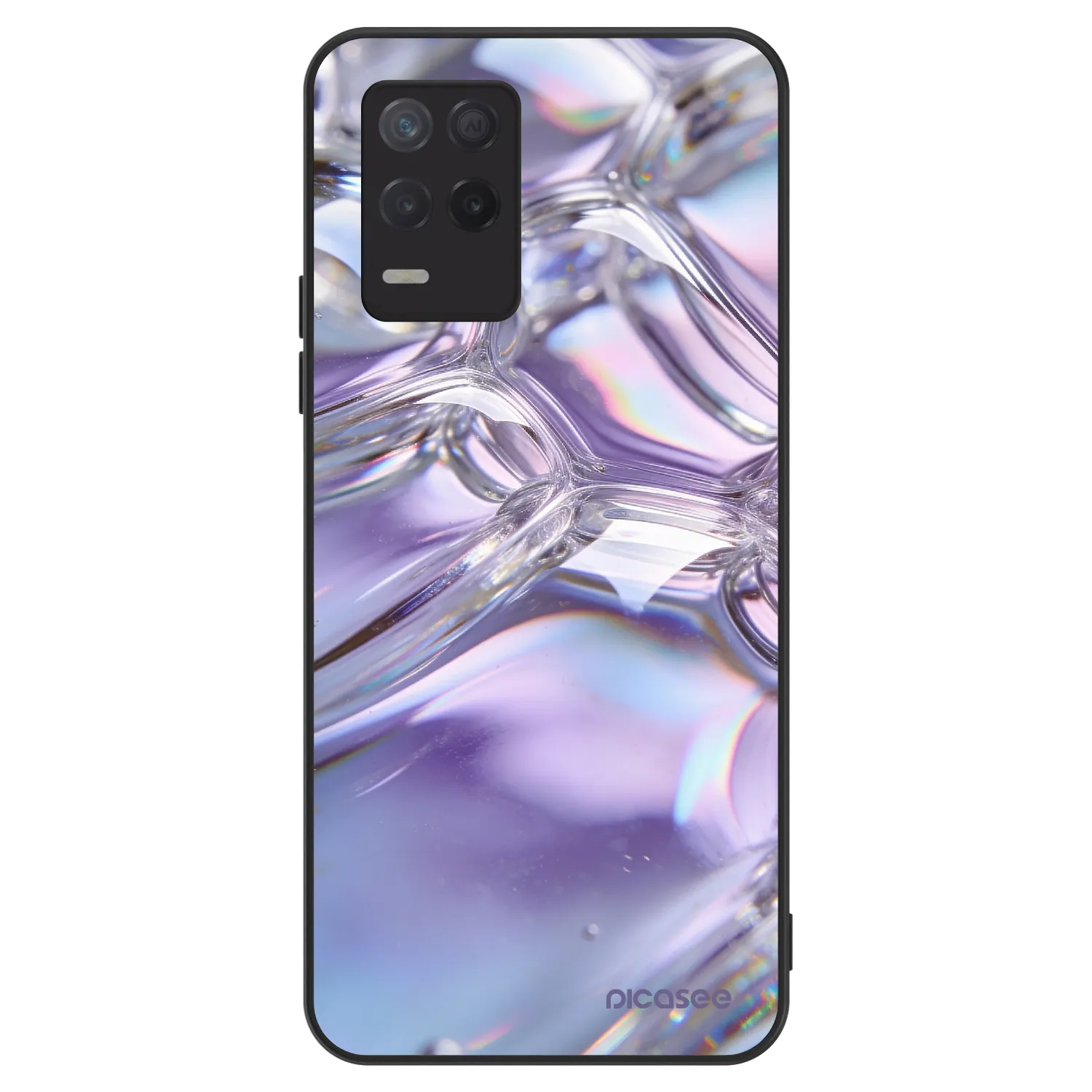 Picasee ULTIMATE CASE pentru Realme 8 5G - Iridescent bubbles