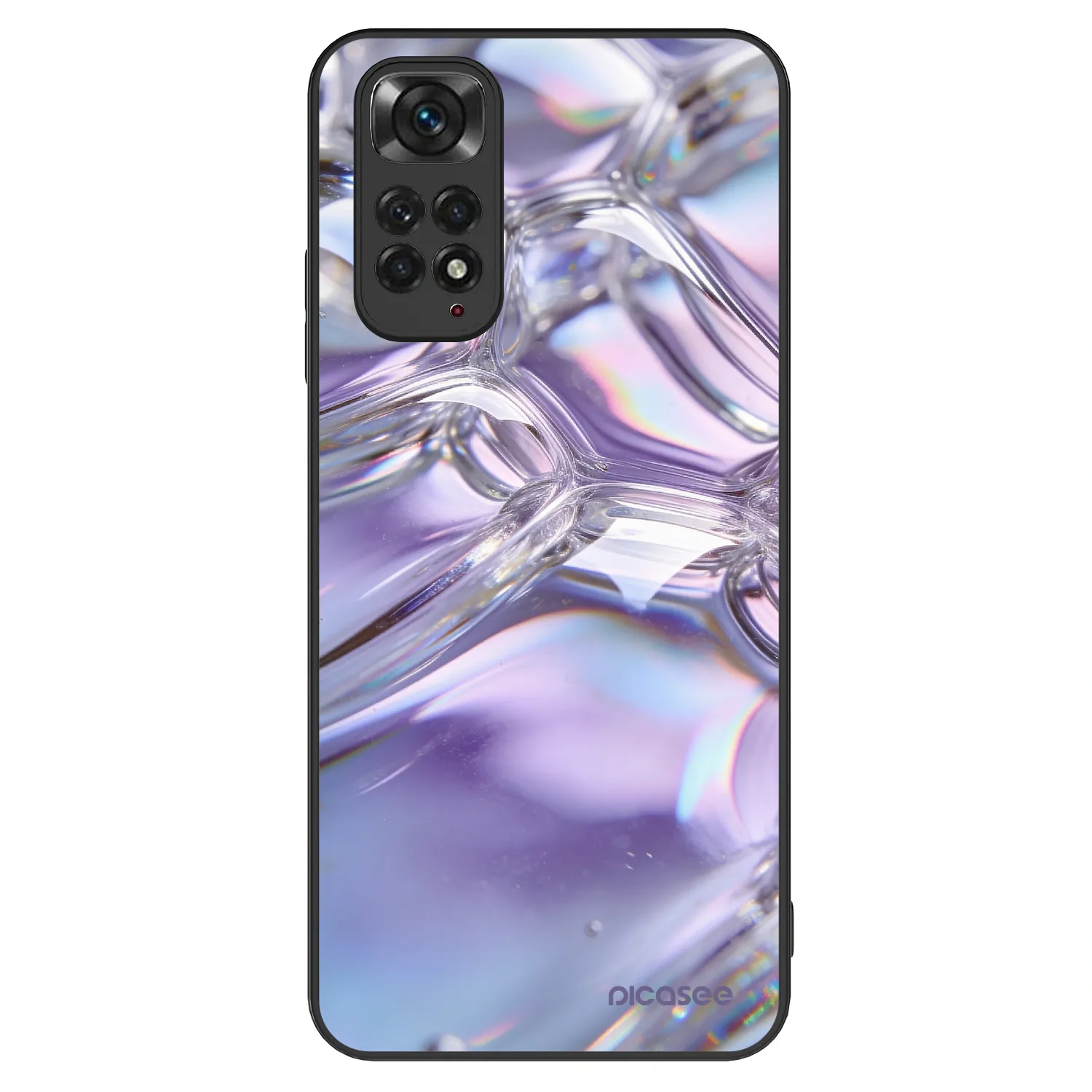 Picasee ULTIMATE CASE pentru Xiaomi Redmi Note 11 - Iridescent bubbles