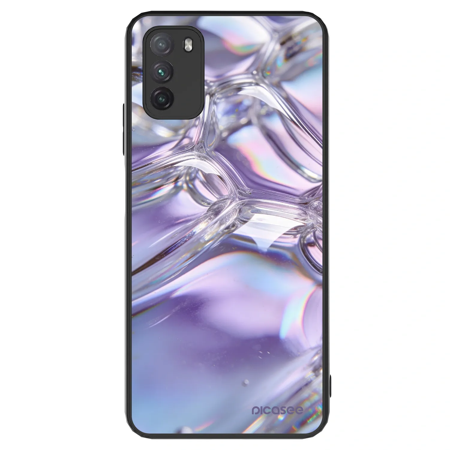 Picasee ULTIMATE CASE pentru Xiaomi Poco M3 - Iridescent bubbles
