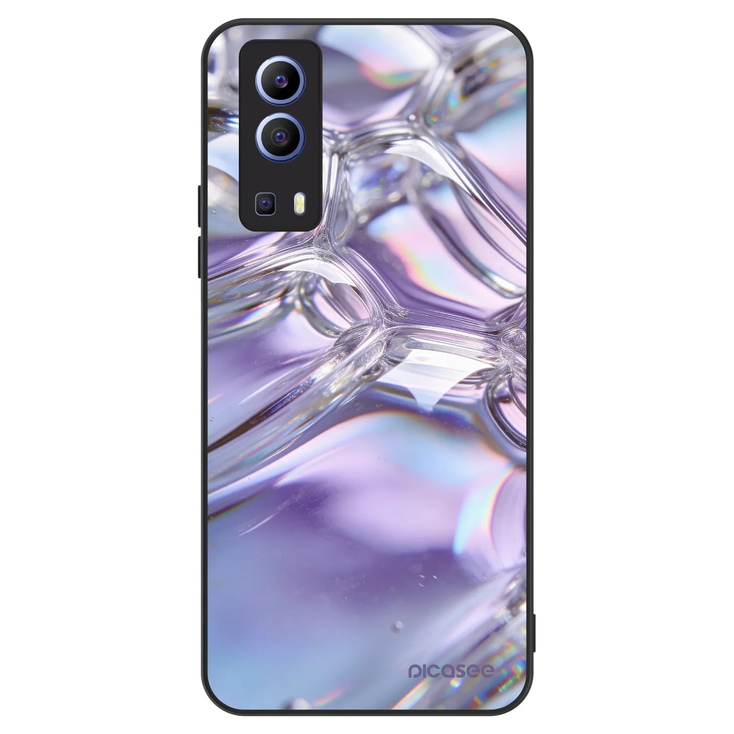 Picasee ULTIMATE CASE pentru Vivo Y52 5G - Iridescent bubbles