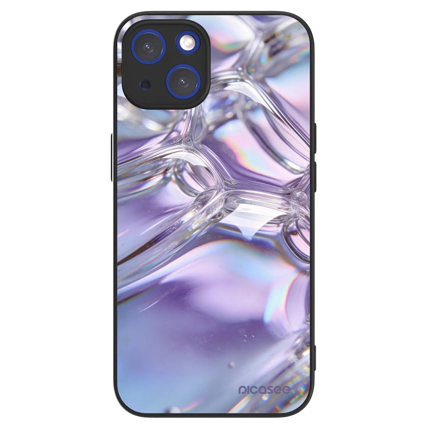 Picasee ULTIMATE CASE pentru Apple iPhone 14 - Iridescent bubbles