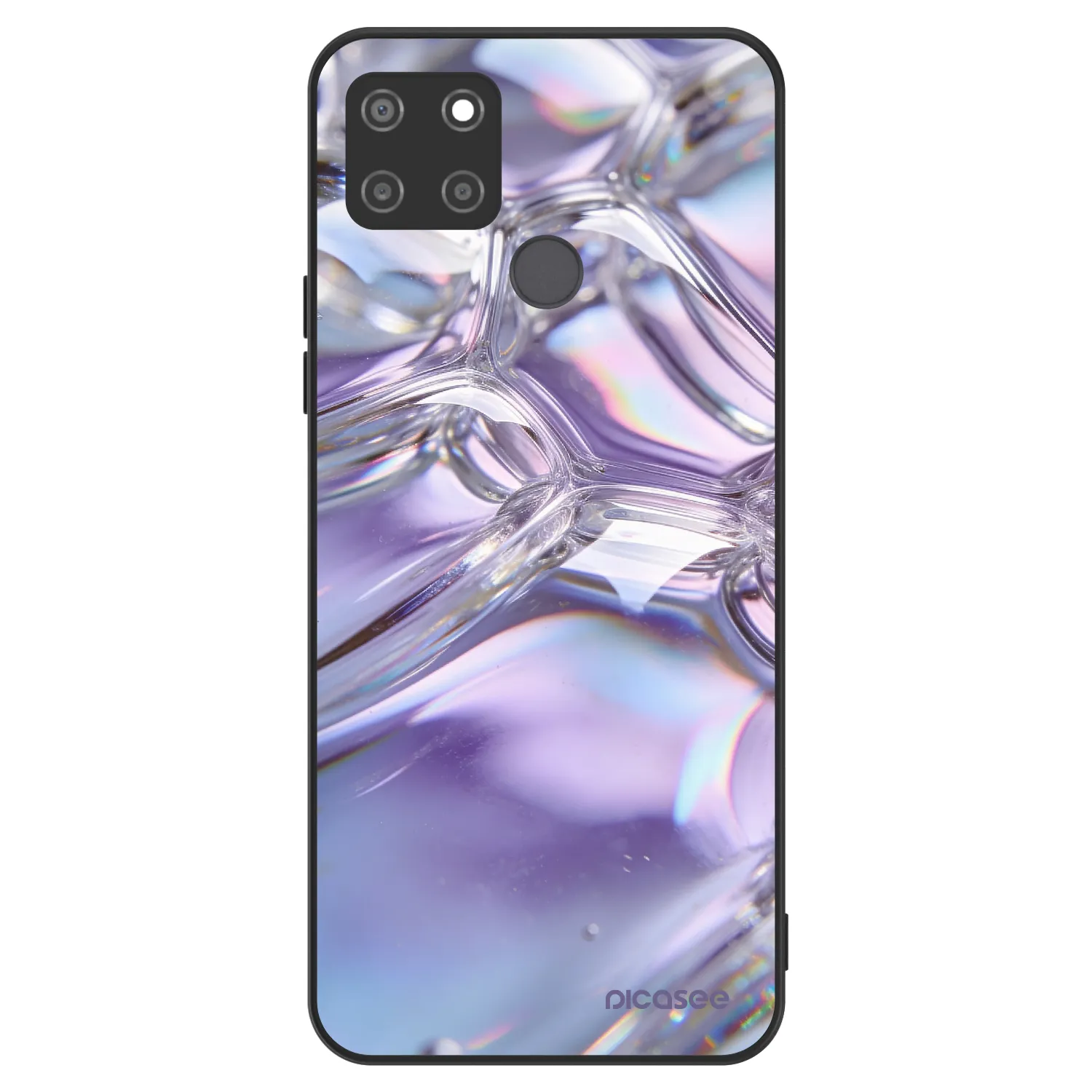 Picasee ULTIMATE CASE pentru Realme C21Y - Iridescent bubbles