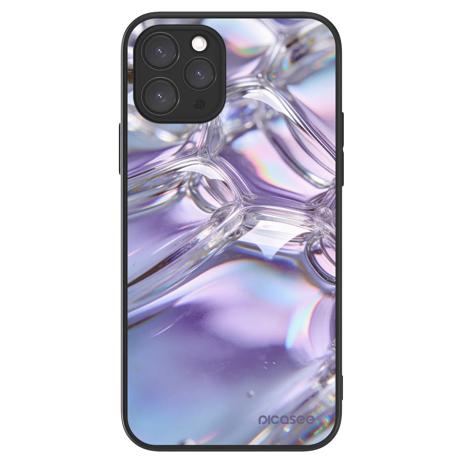 Picasee ULTIMATE CASE MagSafe pentru Apple iPhone 11 Pro - Iridescent bubbles