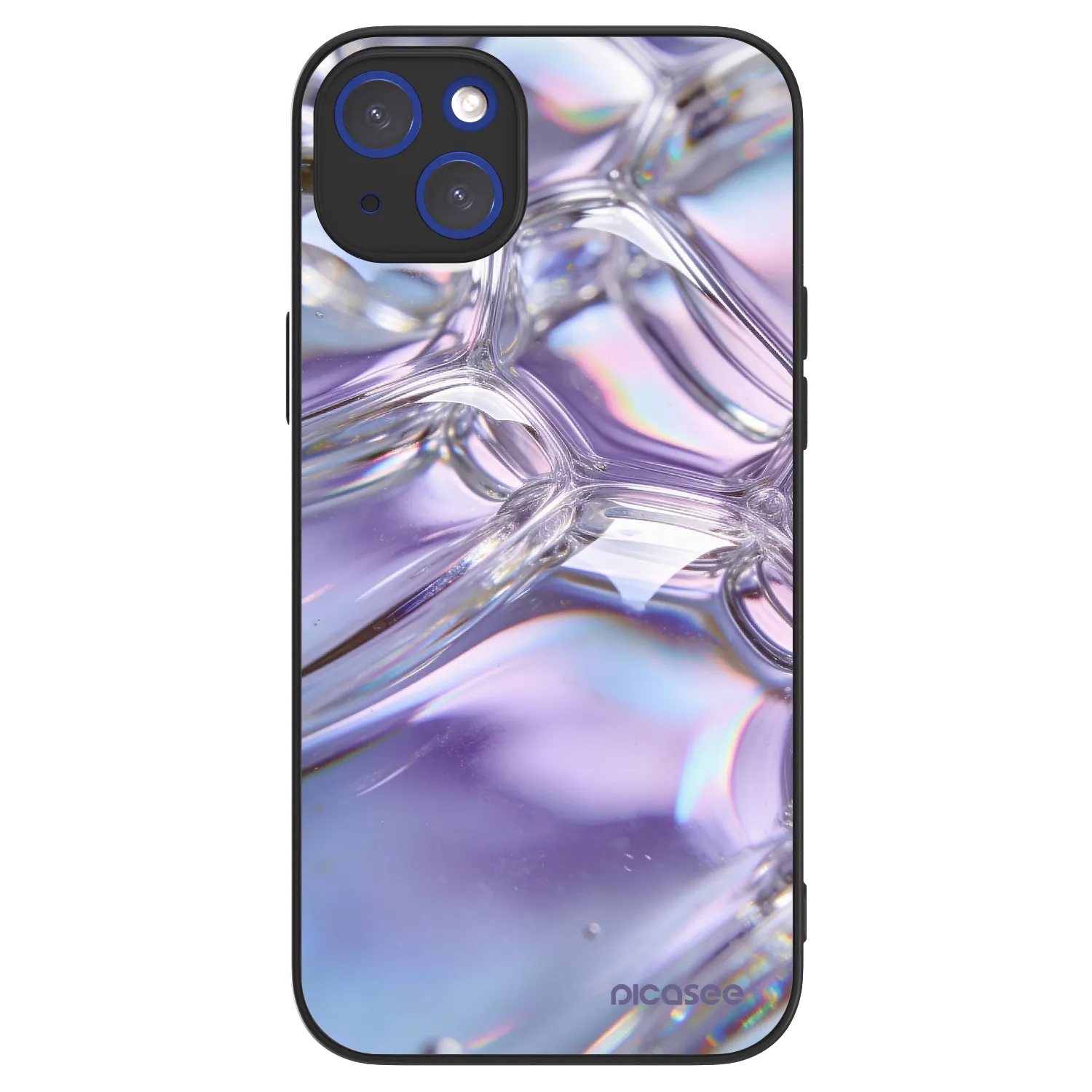 Picasee ULTIMATE CASE MagSafe pentru Apple iPhone 14 Plus - Iridescent bubbles