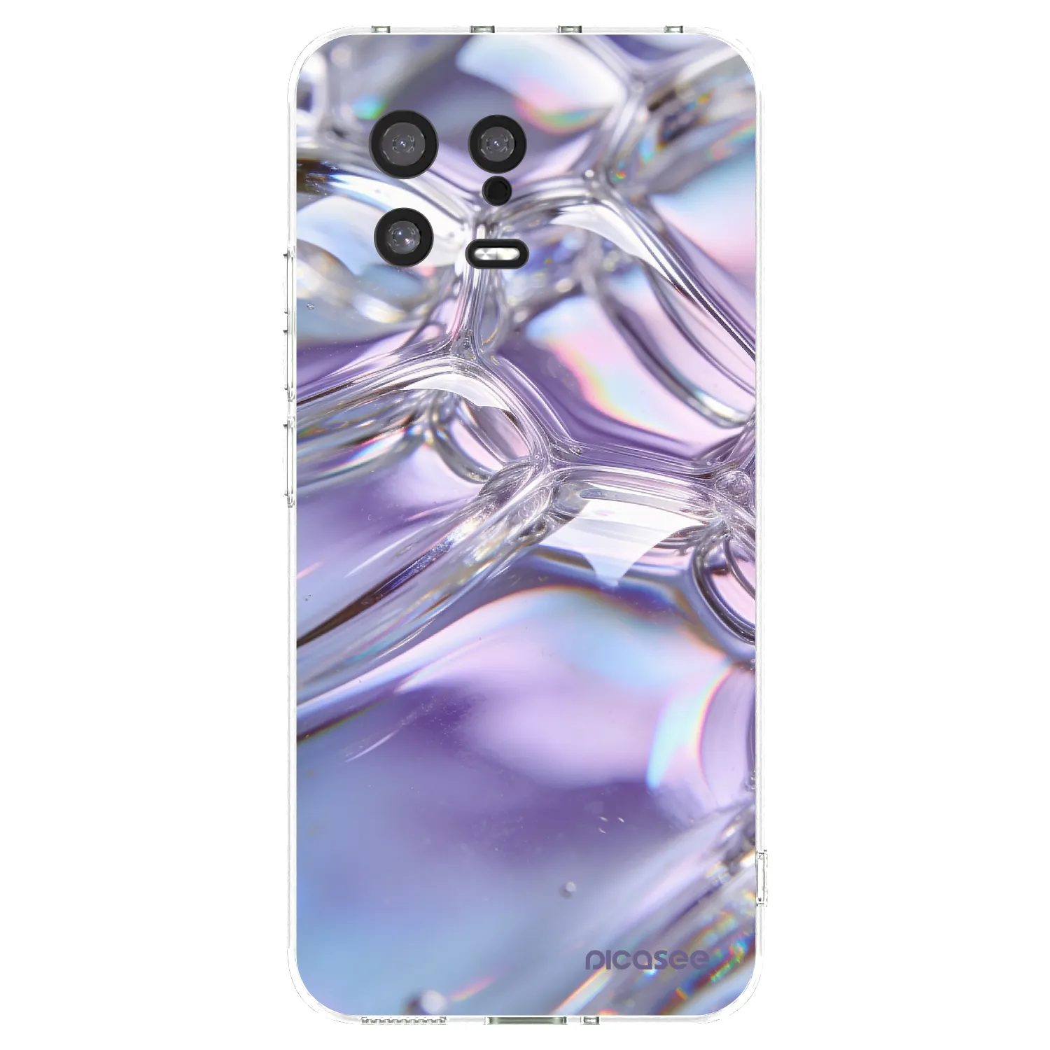 Picasee husă transparentă din silicon pentru Xiaomi 13 - Iridescent bubbles
