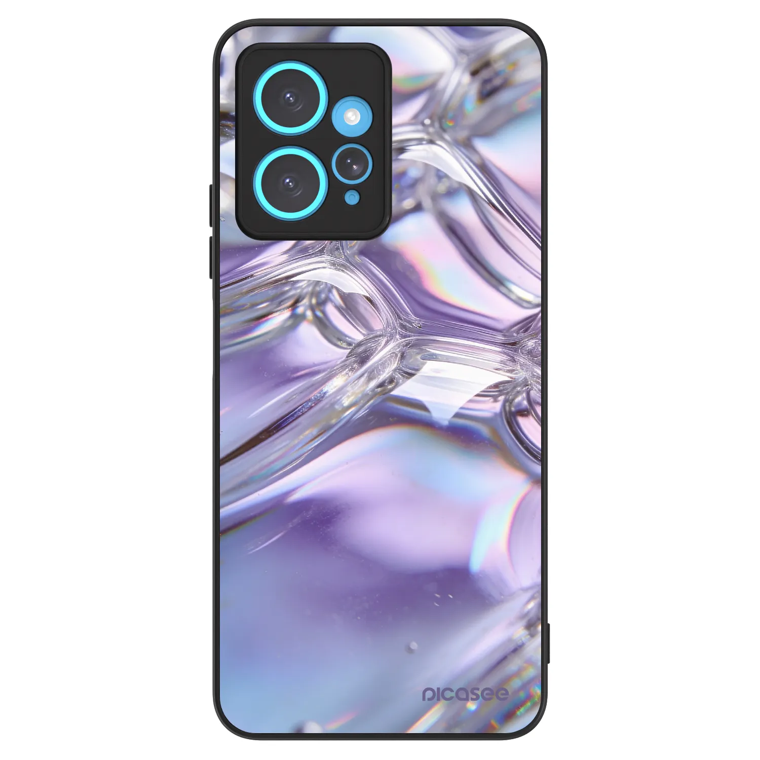 Picasee ULTIMATE CASE pentru Xiaomi Redmi Note 12 4G - Iridescent bubbles