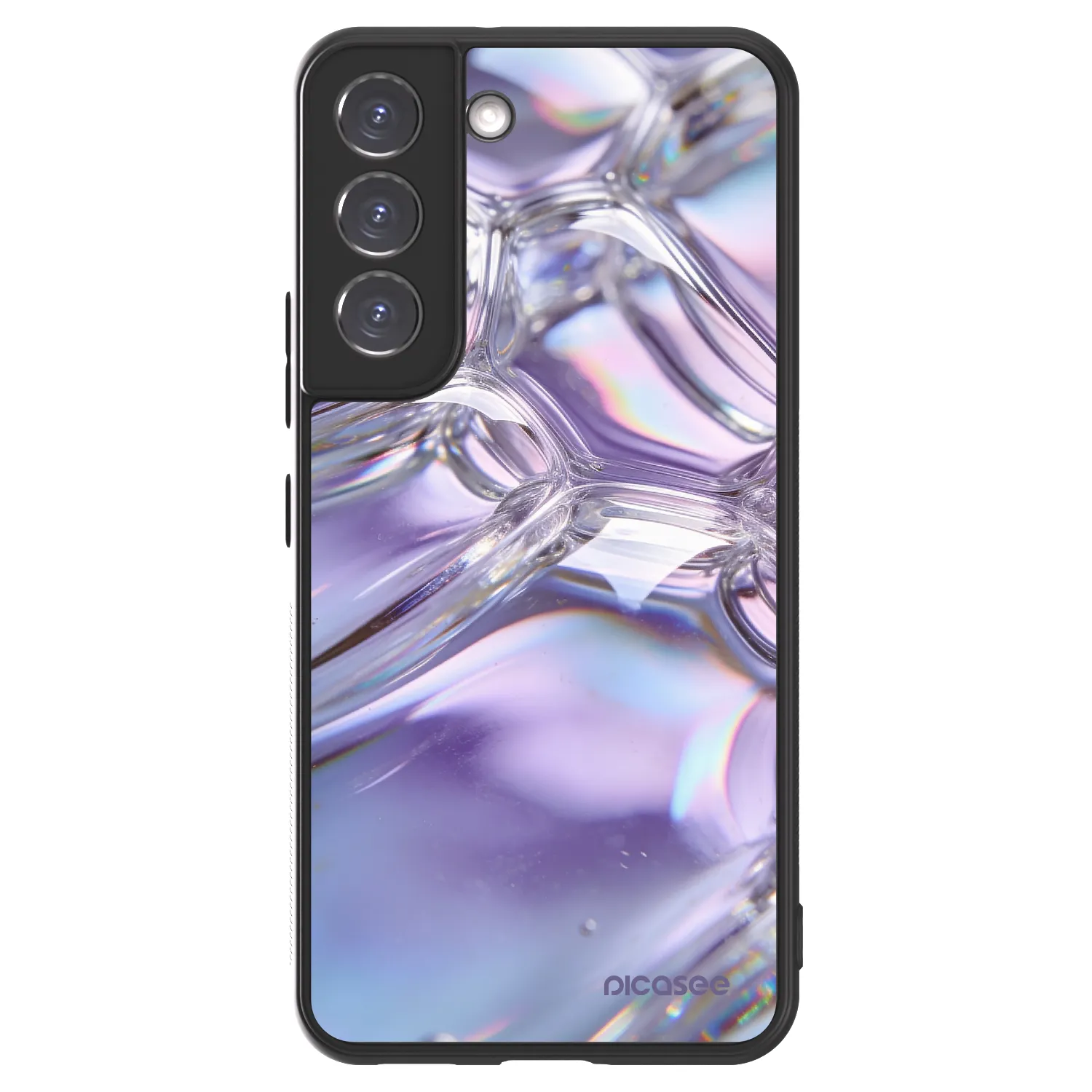 Picasee ULTIMATE CASE PowerShare pentru Samsung Galaxy S22 5G - Iridescent bubbles
