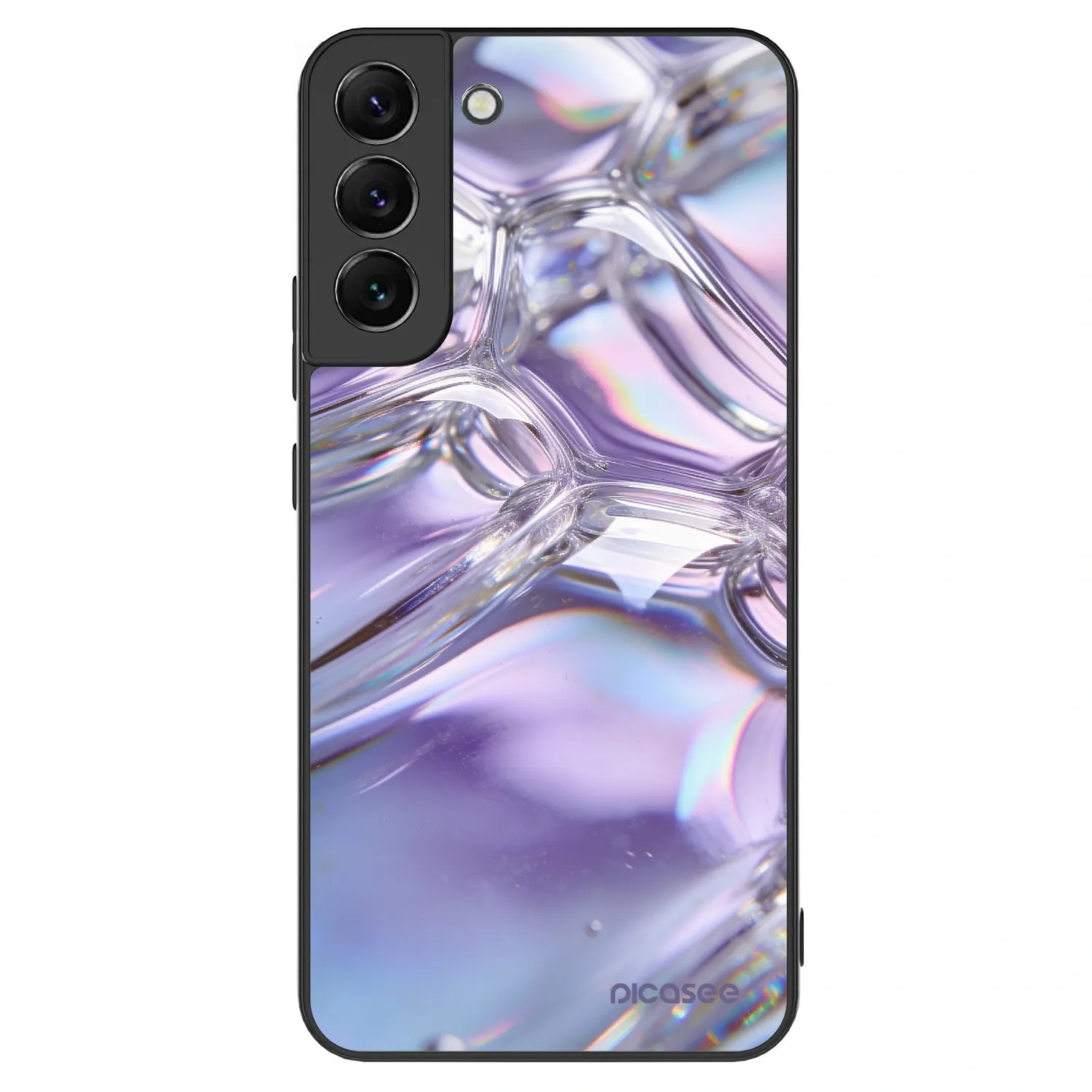 Picasee ULTIMATE CASE PowerShare pentru Samsung Galaxy S22+ 5G - Iridescent bubbles