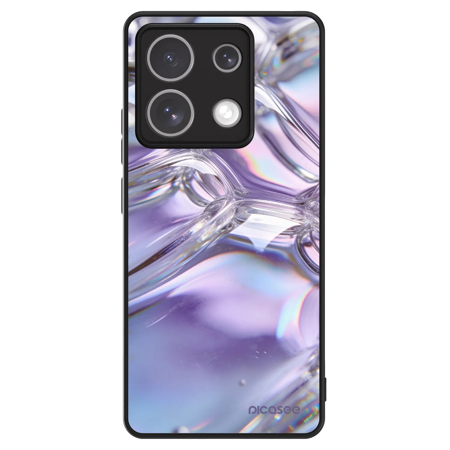 Picasee ULTIMATE CASE pentru Xiaomi Redmi Note 13 5G - Iridescent bubbles