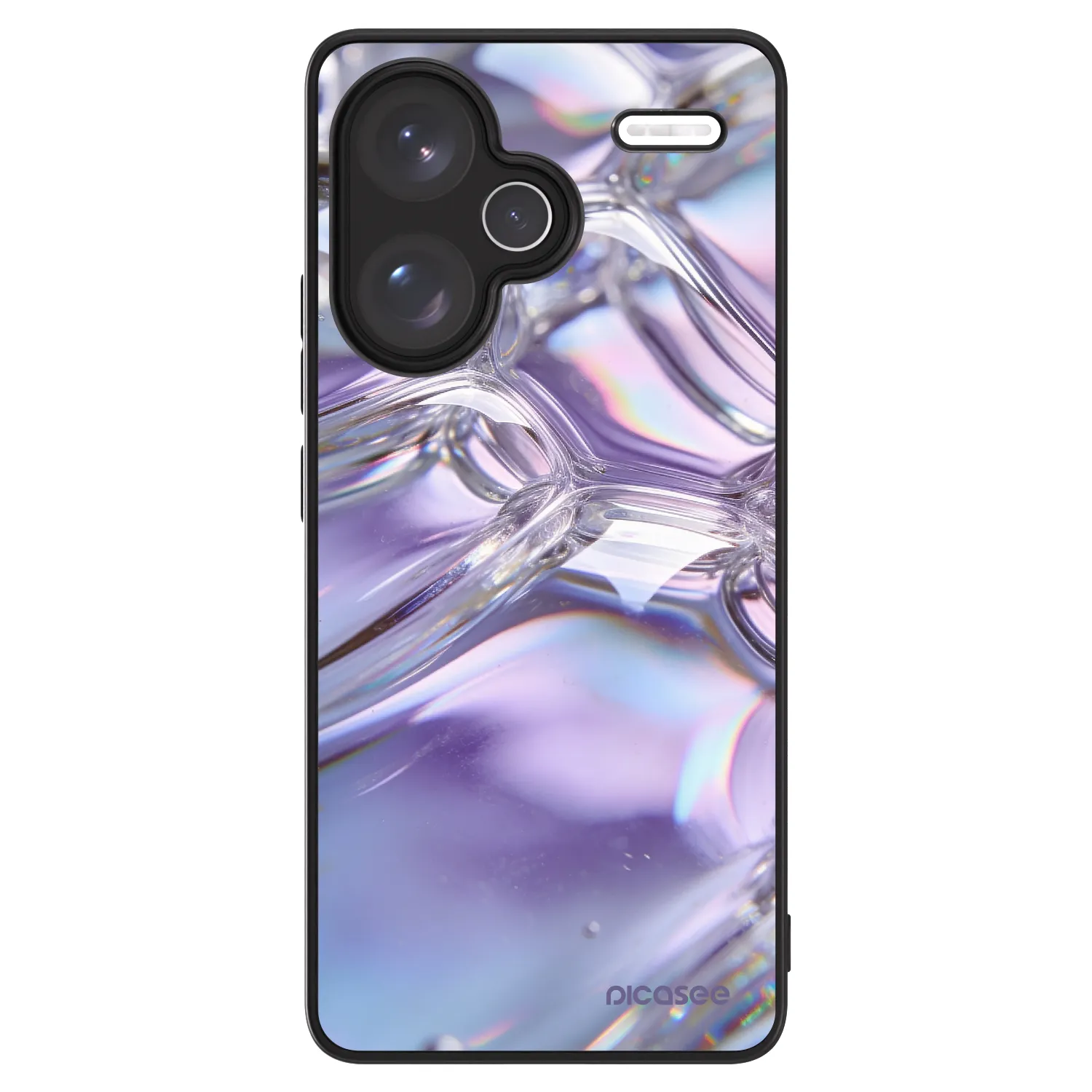Picasee ULTIMATE CASE pentru Xiaomi Redmi Note 13 Pro+ 5G - Iridescent bubbles