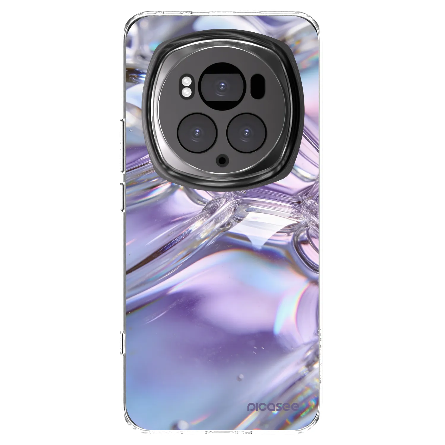 Picasee husă transparentă din silicon pentru Honor Magic6 Pro - Iridescent bubbles