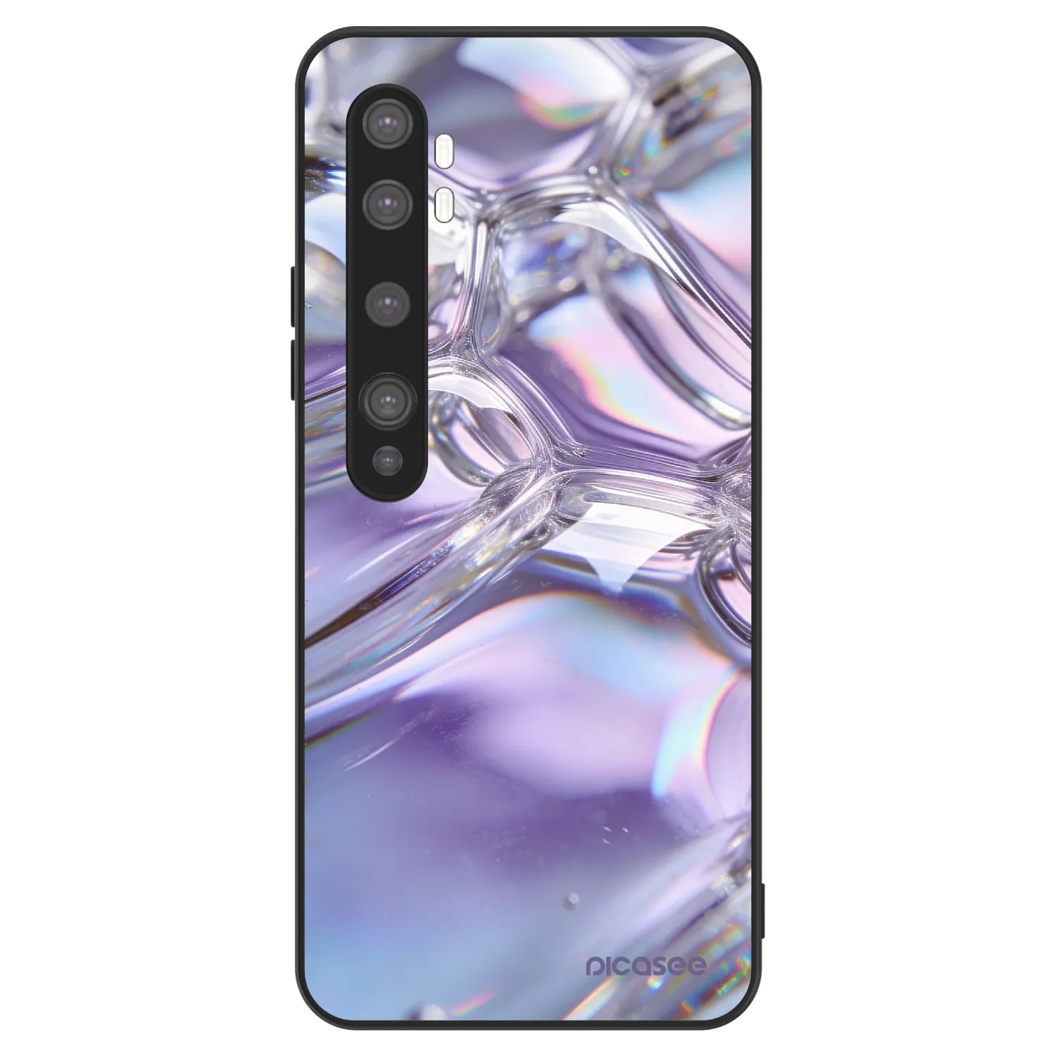 Picasee ULTIMATE CASE pentru Xiaomi Mi Note 10 (Pro) - Iridescent bubbles