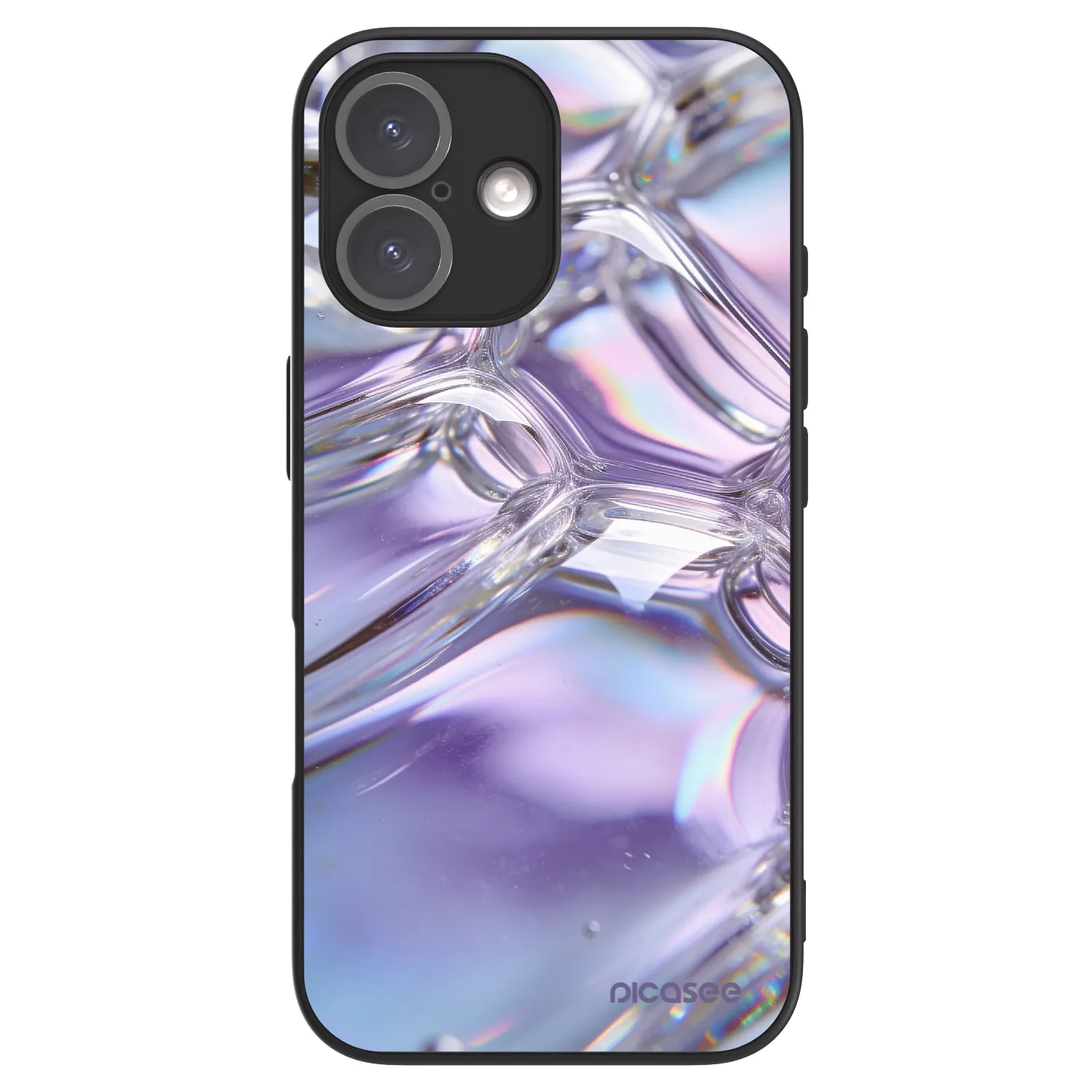 Picasee ULTIMATE CASE pentru Apple iPhone 16 - Iridescent bubbles