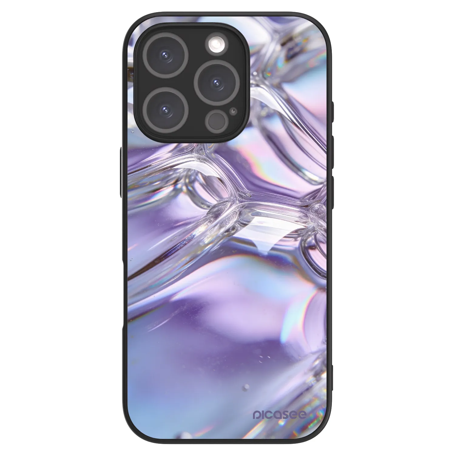 Picasee ULTIMATE CASE pentru Apple iPhone 16 Pro - Iridescent bubbles
