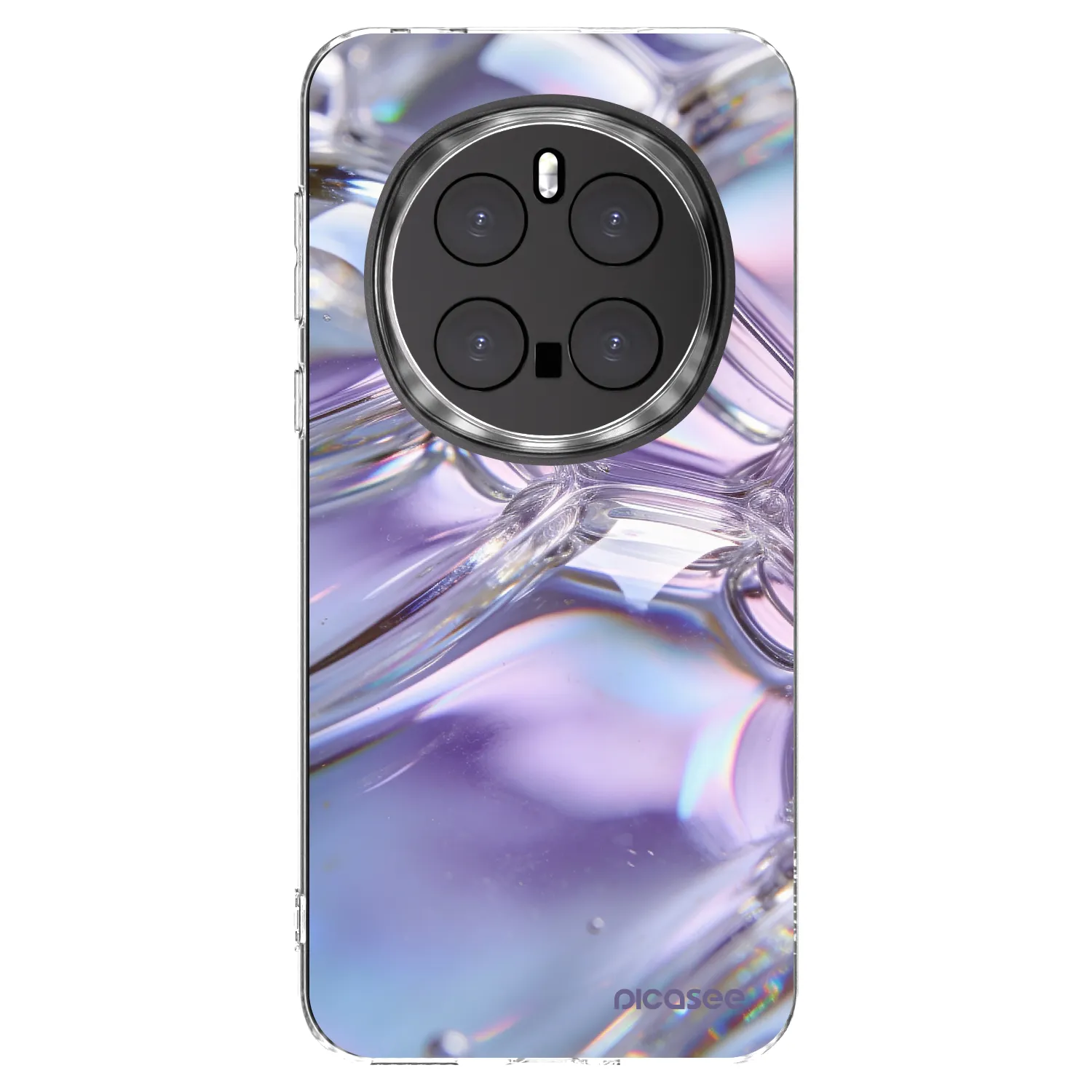Picasee husă transparentă din silicon pentru Honor Magic7 Pro 5G - Iridescent bubbles