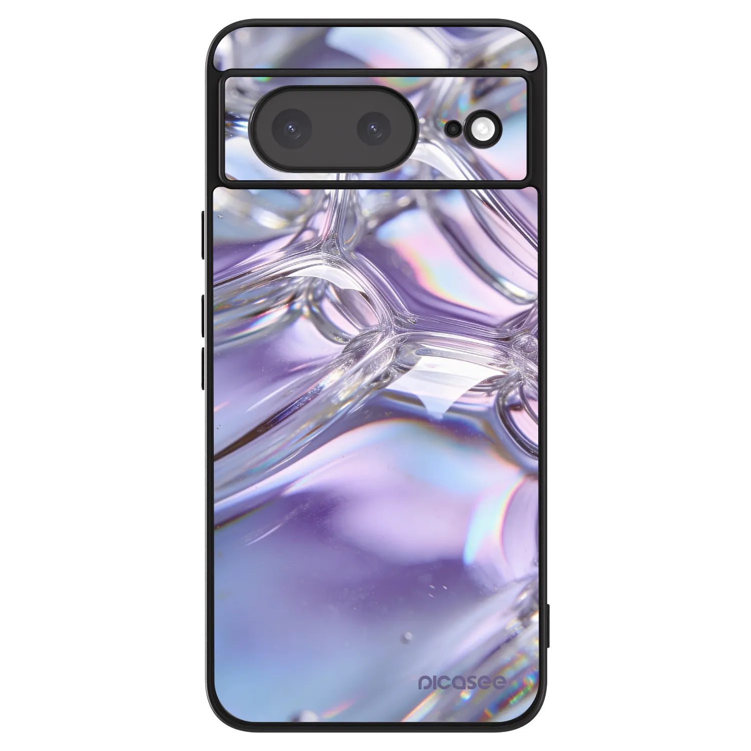 Picasee ULTIMATE CASE pentru Google Pixel 8a - Iridescent bubbles