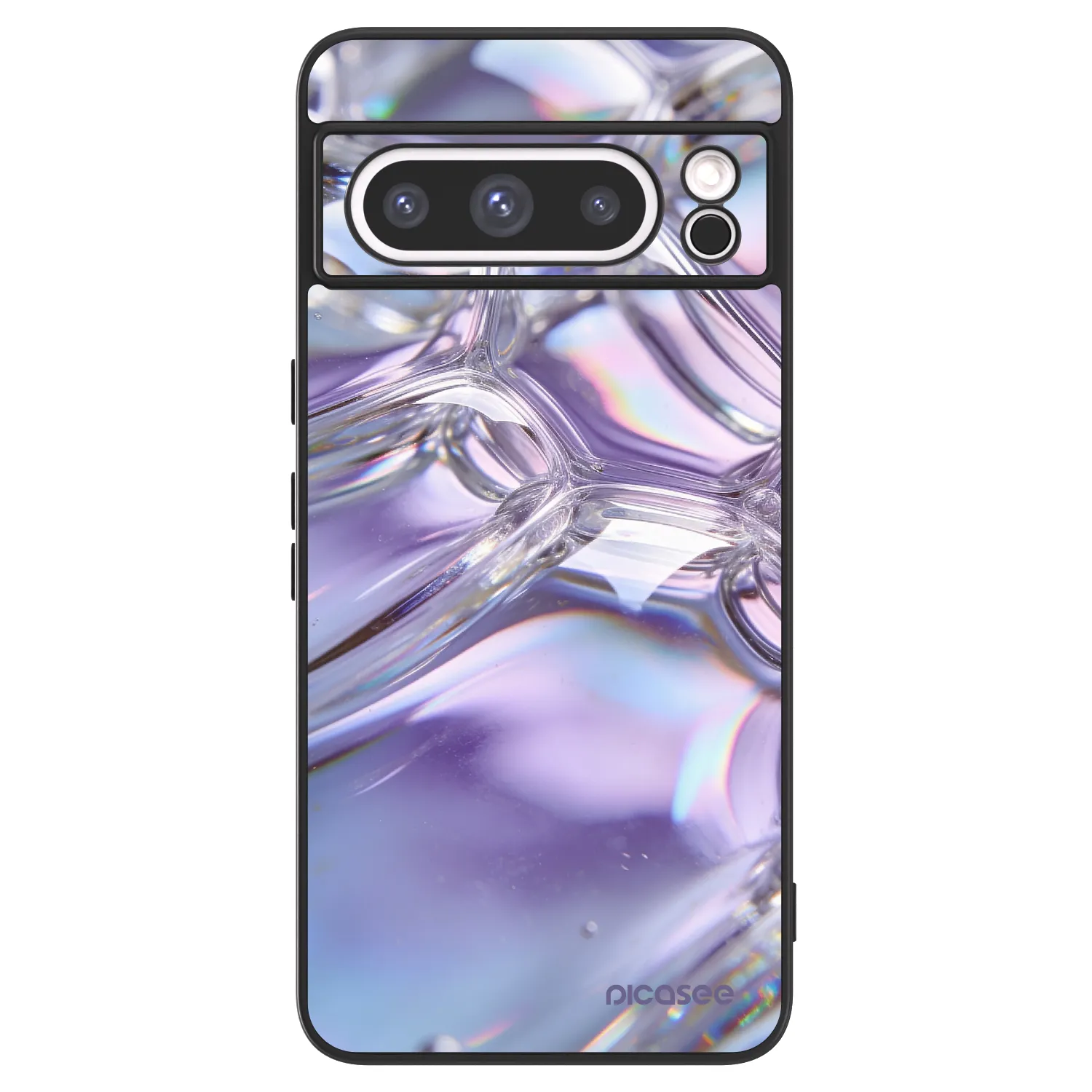 Picasee ULTIMATE CASE pentru Google Pixel 8 Pro - Iridescent bubbles