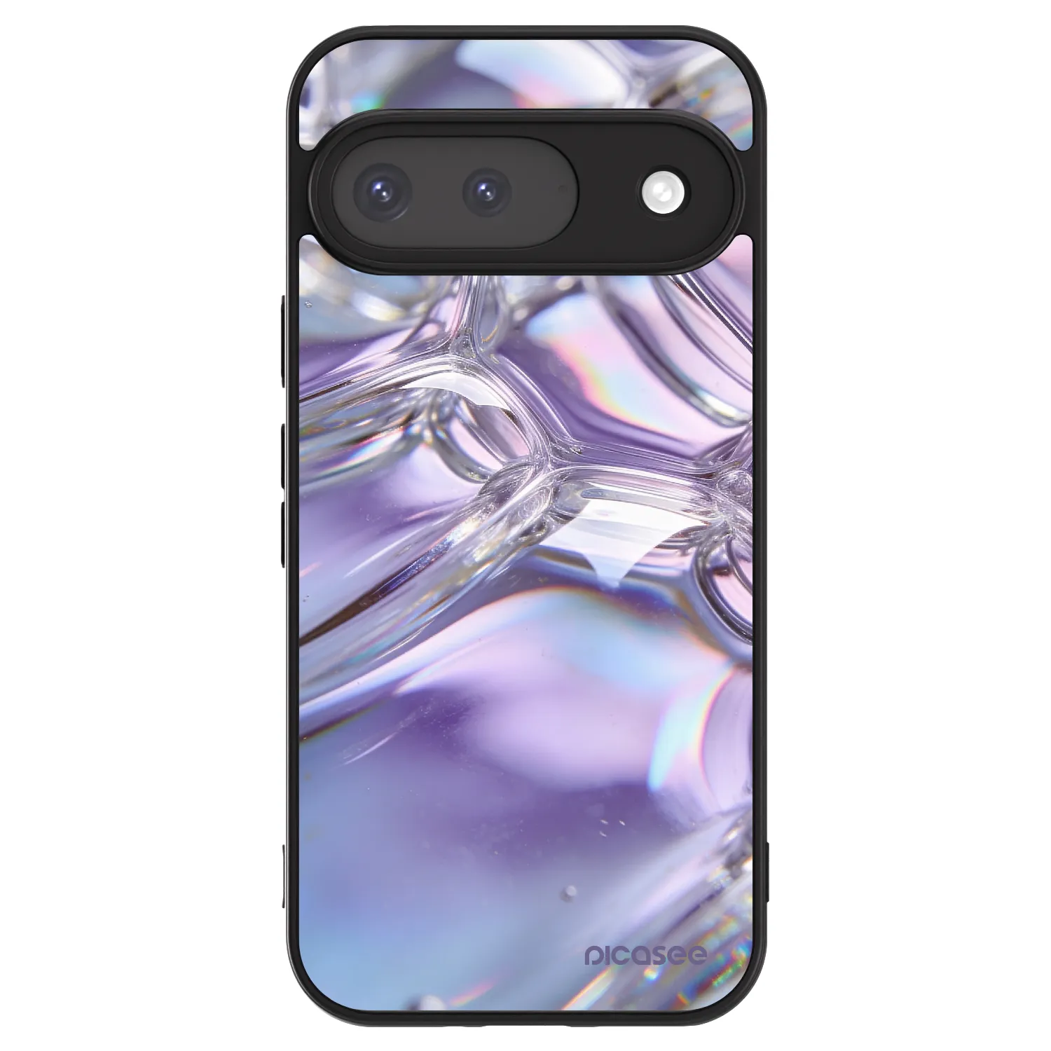 Picasee ULTIMATE CASE pentru Google Pixel 9 - Iridescent bubbles