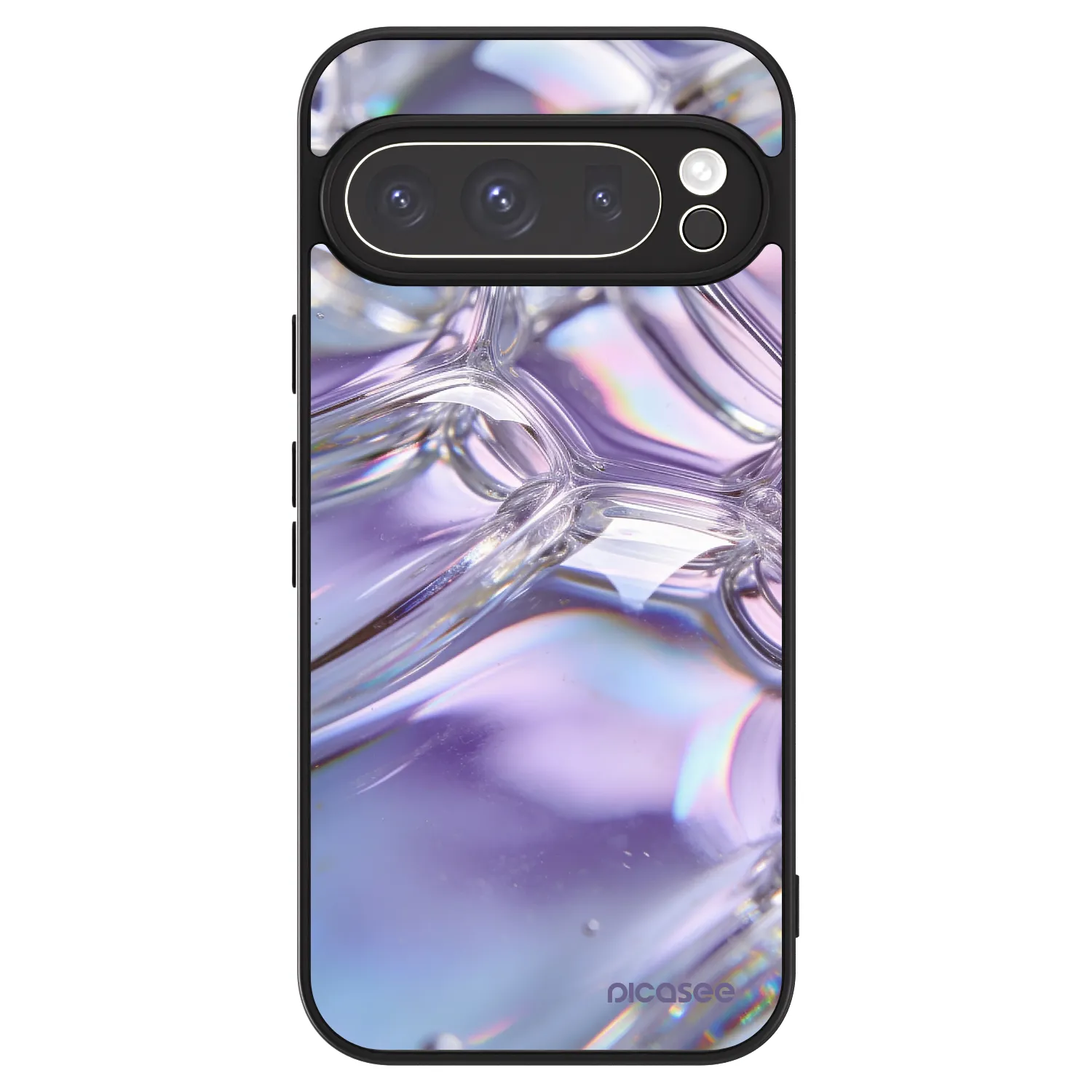 Picasee ULTIMATE CASE pentru Google Pixel 9 Pro - Iridescent bubbles