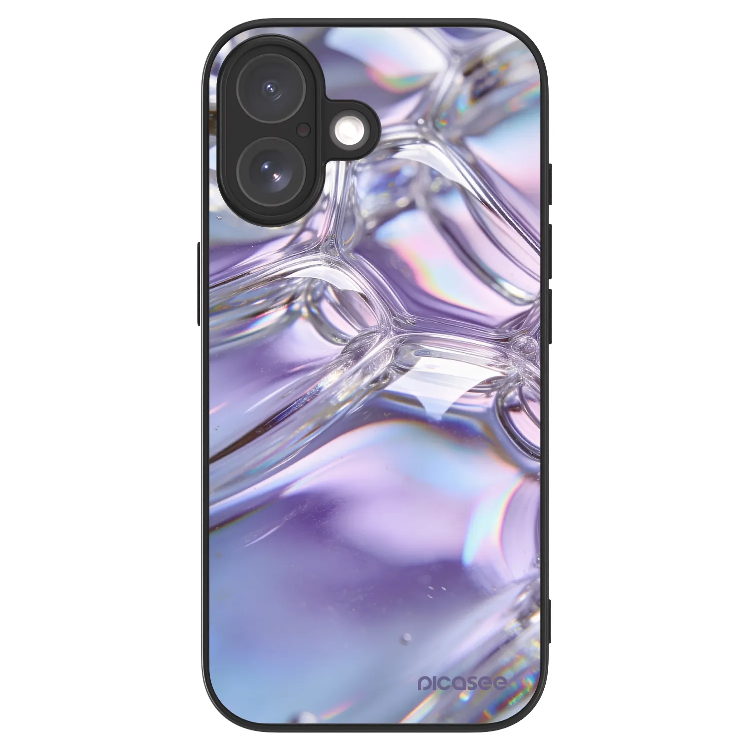 Picasee ULTIMATE CASE MagSafe pentru Apple iPhone 17 - Iridescent bubbles