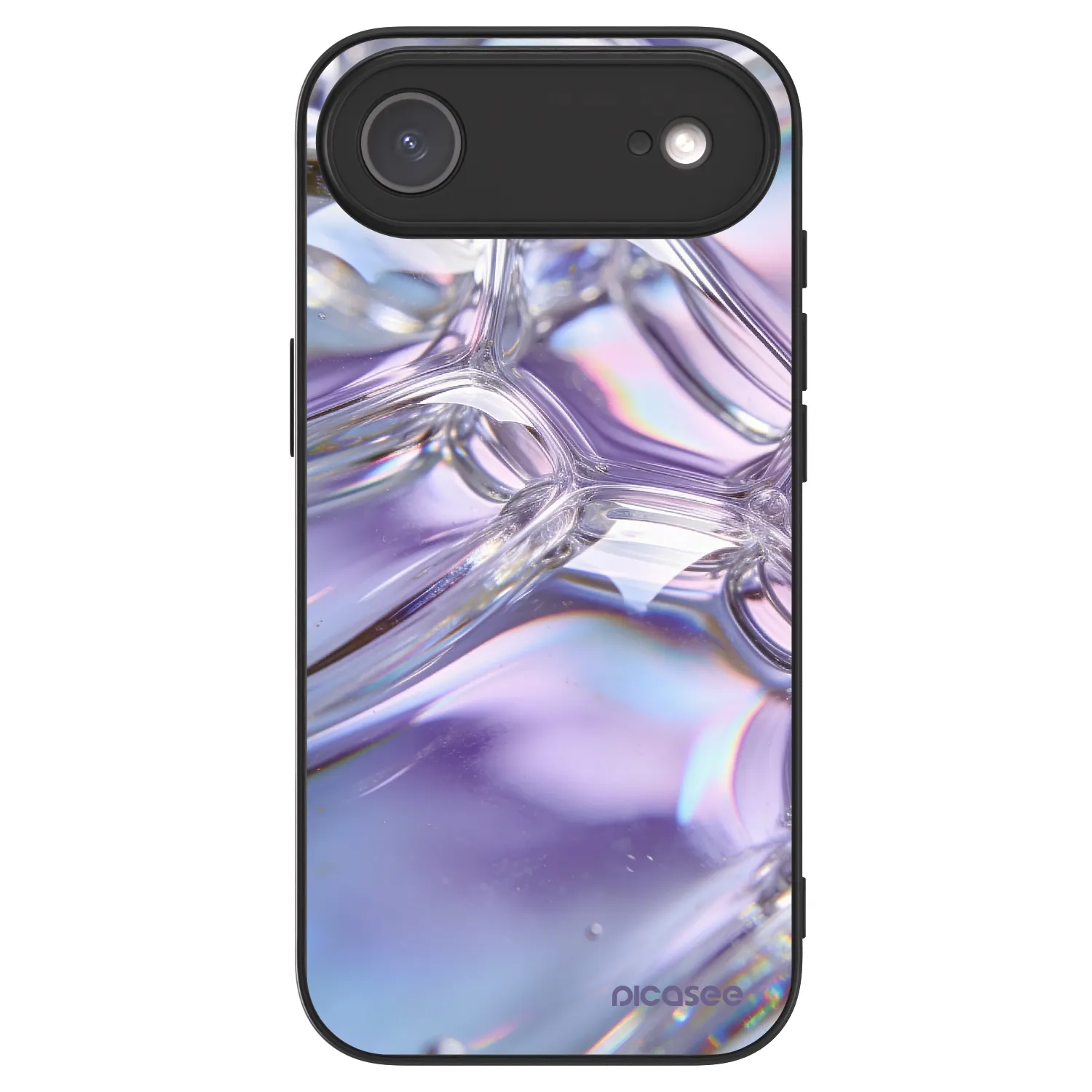 Picasee ULTIMATE CASE MagSafe pentru Apple iPhone Air - Iridescent bubbles