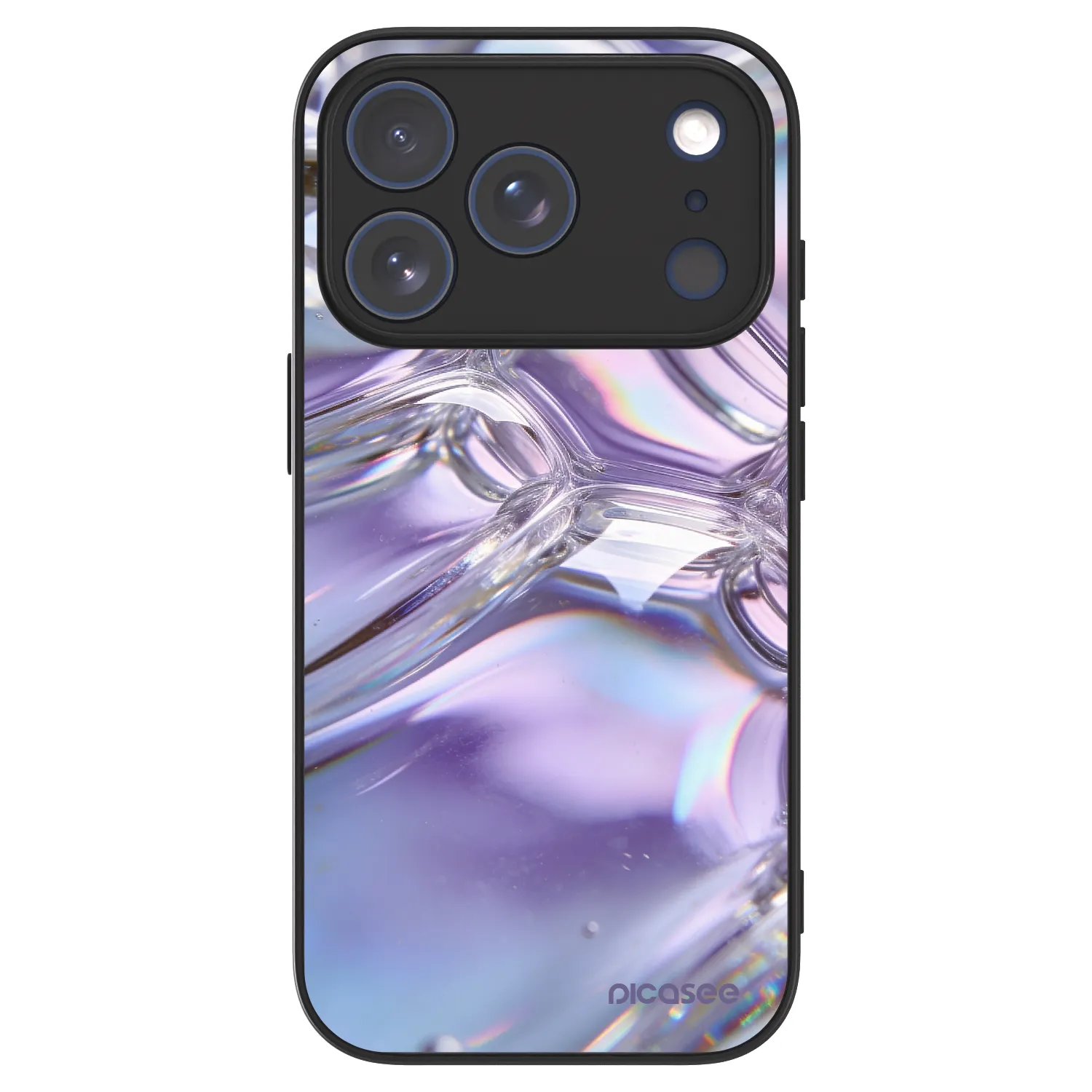 Picasee ULTIMATE CASE pentru Apple iPhone 17 Pro - Iridescent bubbles