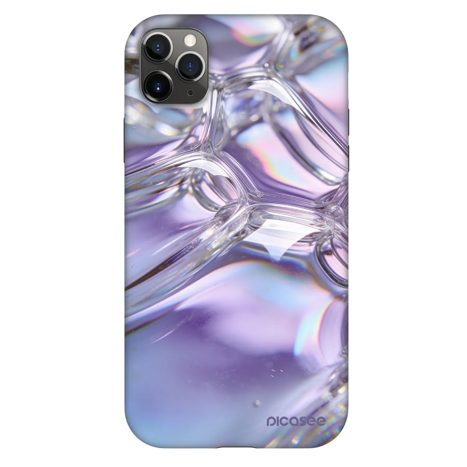 Picasee Fashion Case pentru Apple iPhone 11 Pro Max - Iridescent bubbles