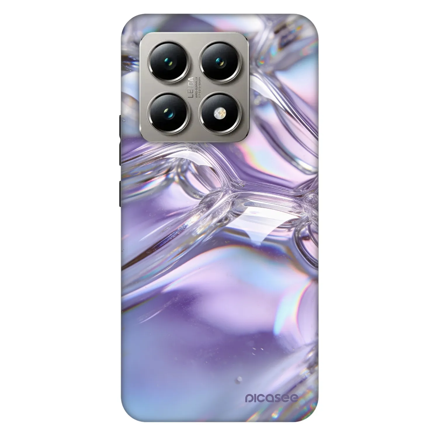 Picasee Fashion Case pentru Xiaomi 14T - Iridescent bubbles