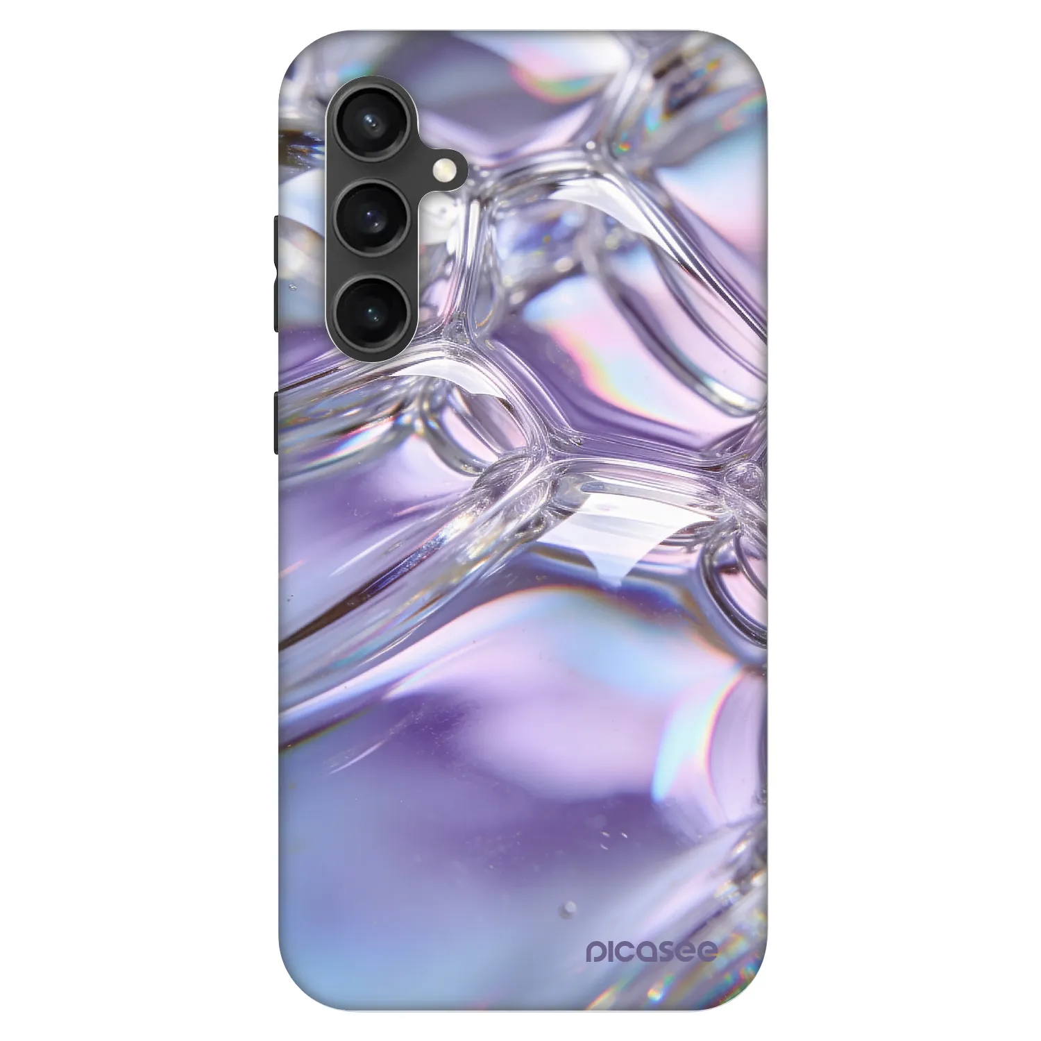 Picasee Fashion Case pentru Samsung Galaxy S23 FE S711B - Iridescent bubbles