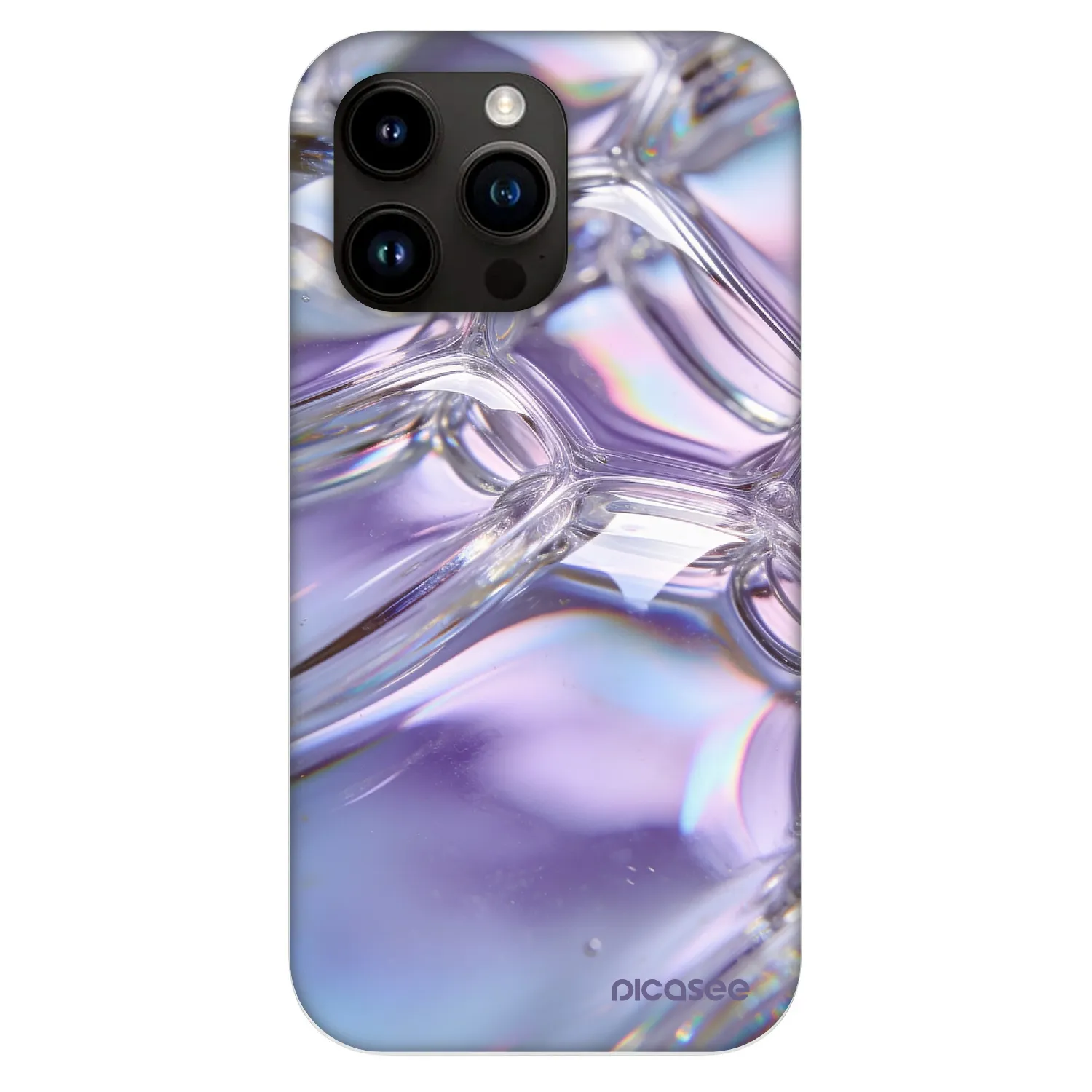 Picasee Fashion Case MagSafe pentru Apple iPhone 13 Pro - Iridescent bubbles