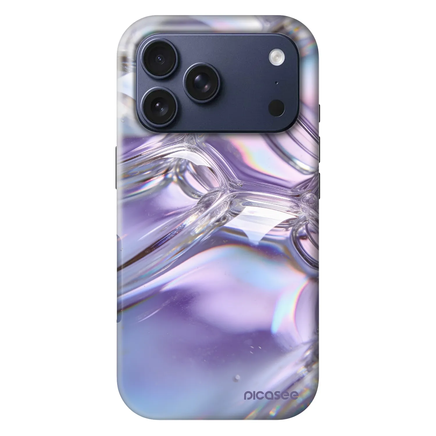 Picasee Fashion Case MagSafe pentru Apple iPhone 17 Pro - Iridescent bubbles