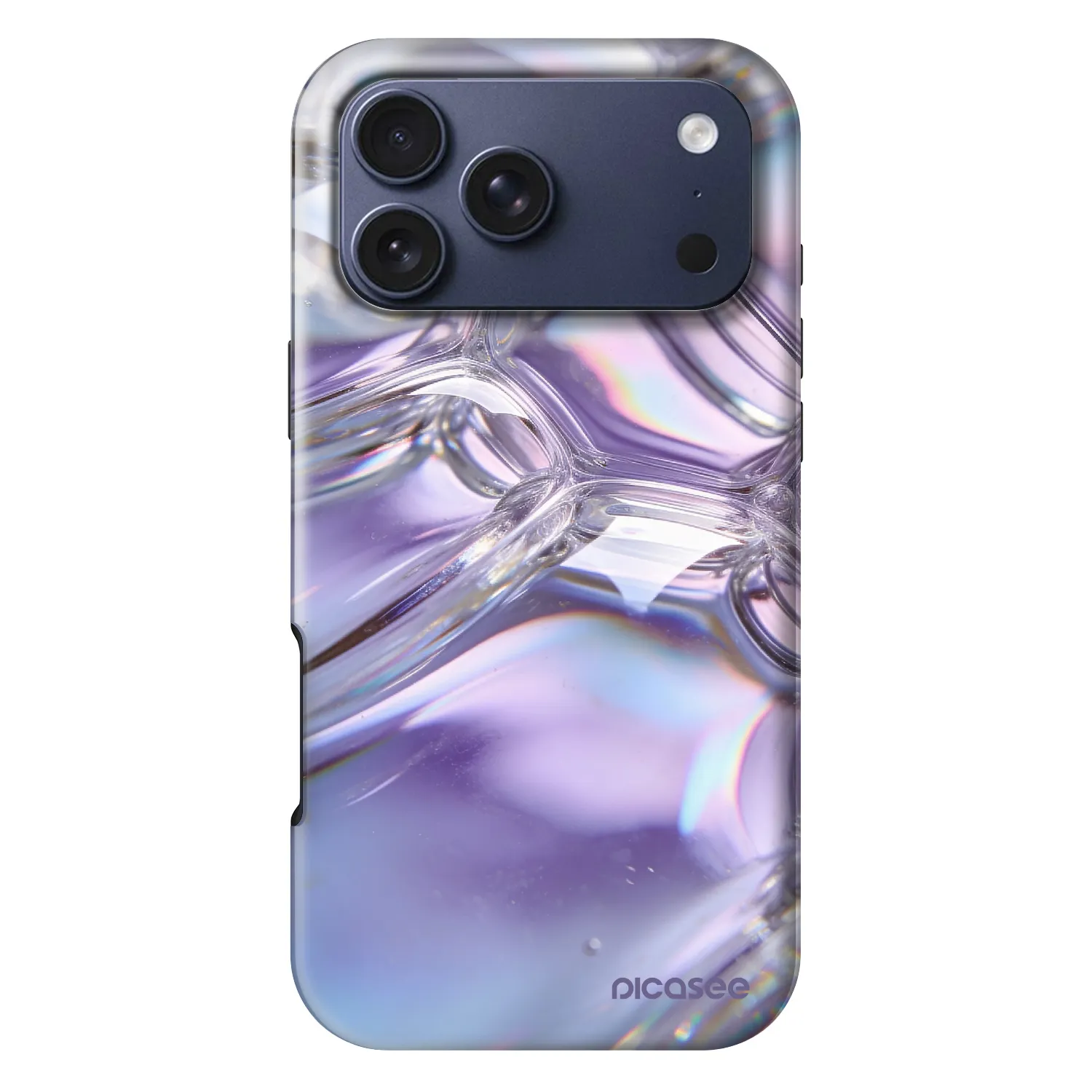 Picasee Fashion Case MagSafe pentru Apple iPhone 17 Pro Max - Iridescent bubbles