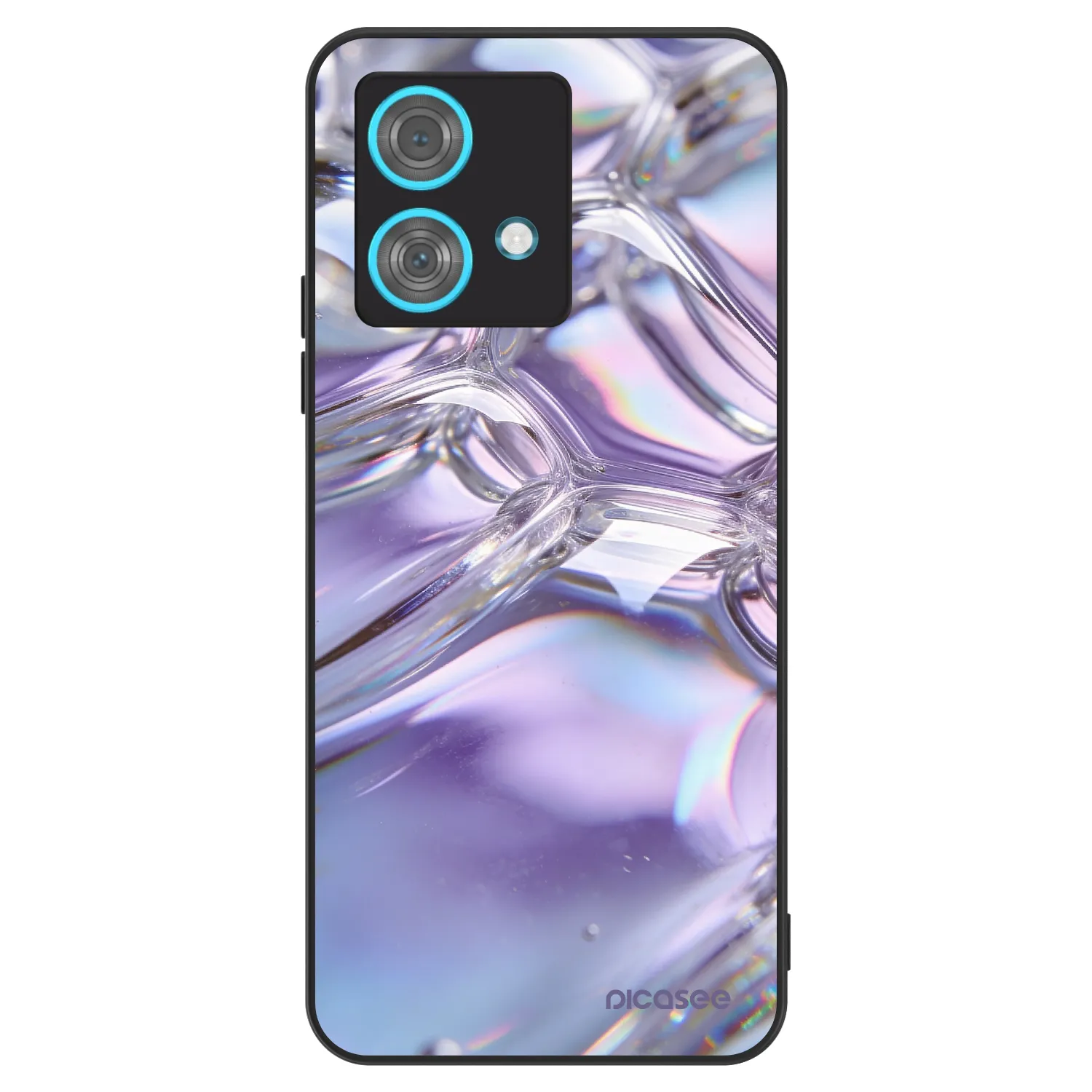 Picasee ULTIMATE CASE pentru Motorola Edge 40 Neo - Iridescent bubbles