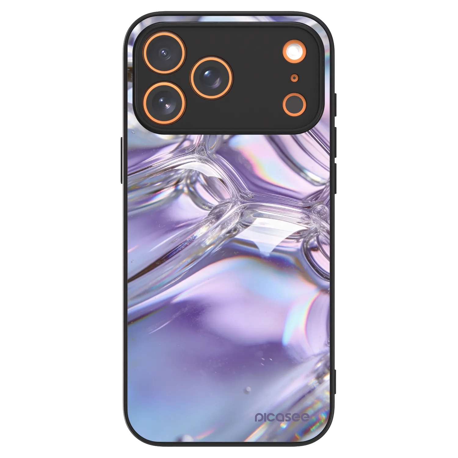 Picasee ULTIMATE CASE pentru Apple iPhone 18 Pro Max - Iridescent bubbles