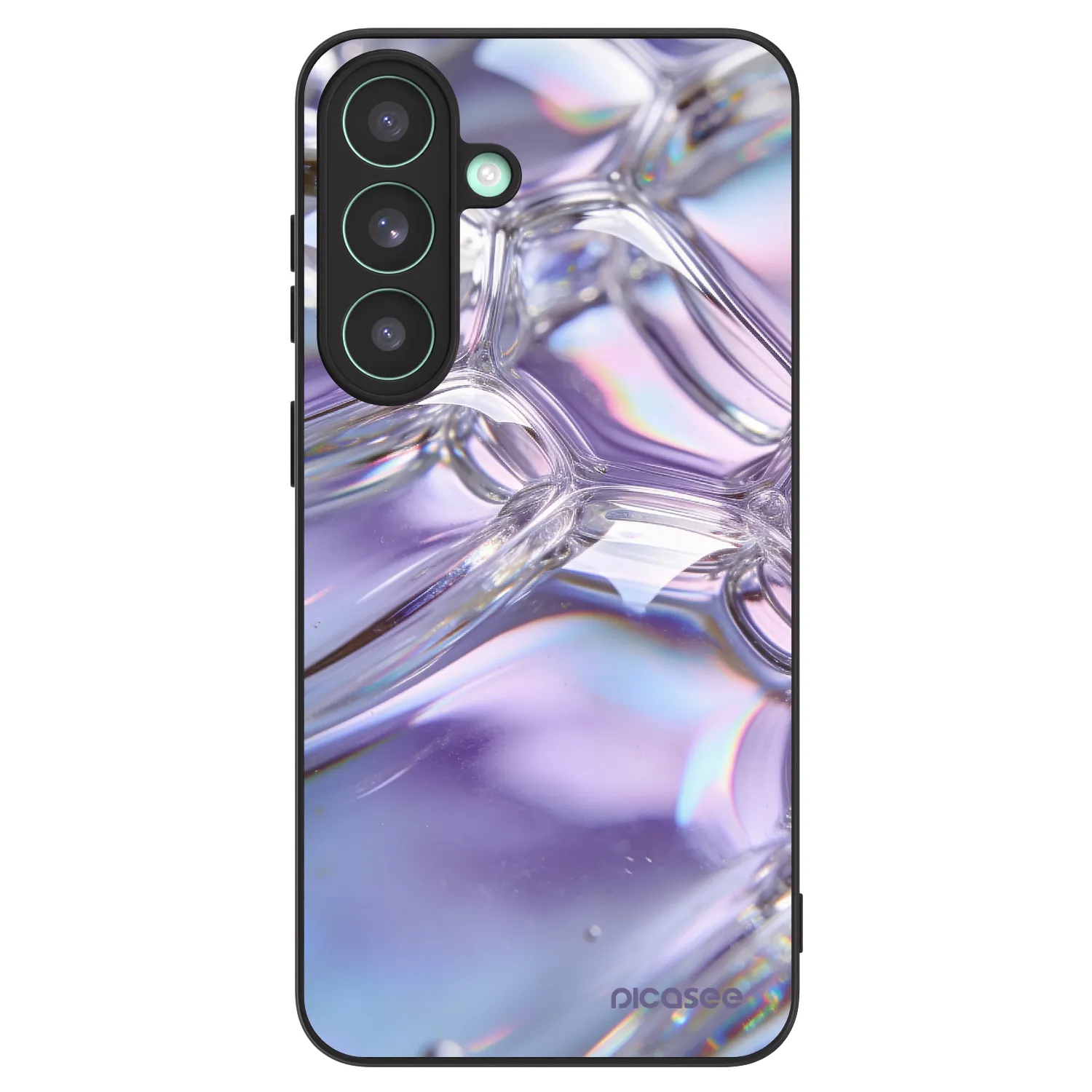 Picasee ULTIMATE CASE PowerShare pentru Samsung Galaxy S26 FE - Iridescent bubbles