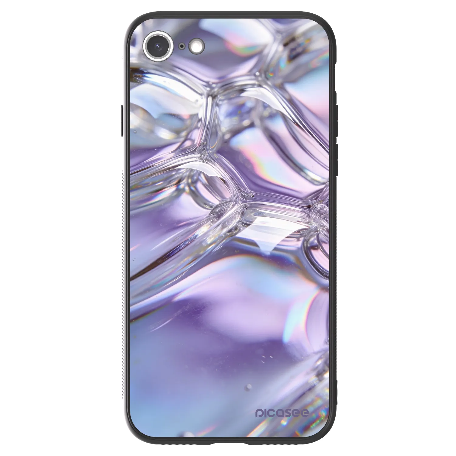 Picasee ULTIMATE CASE pentru Apple iPhone 7 - Iridescent bubbles