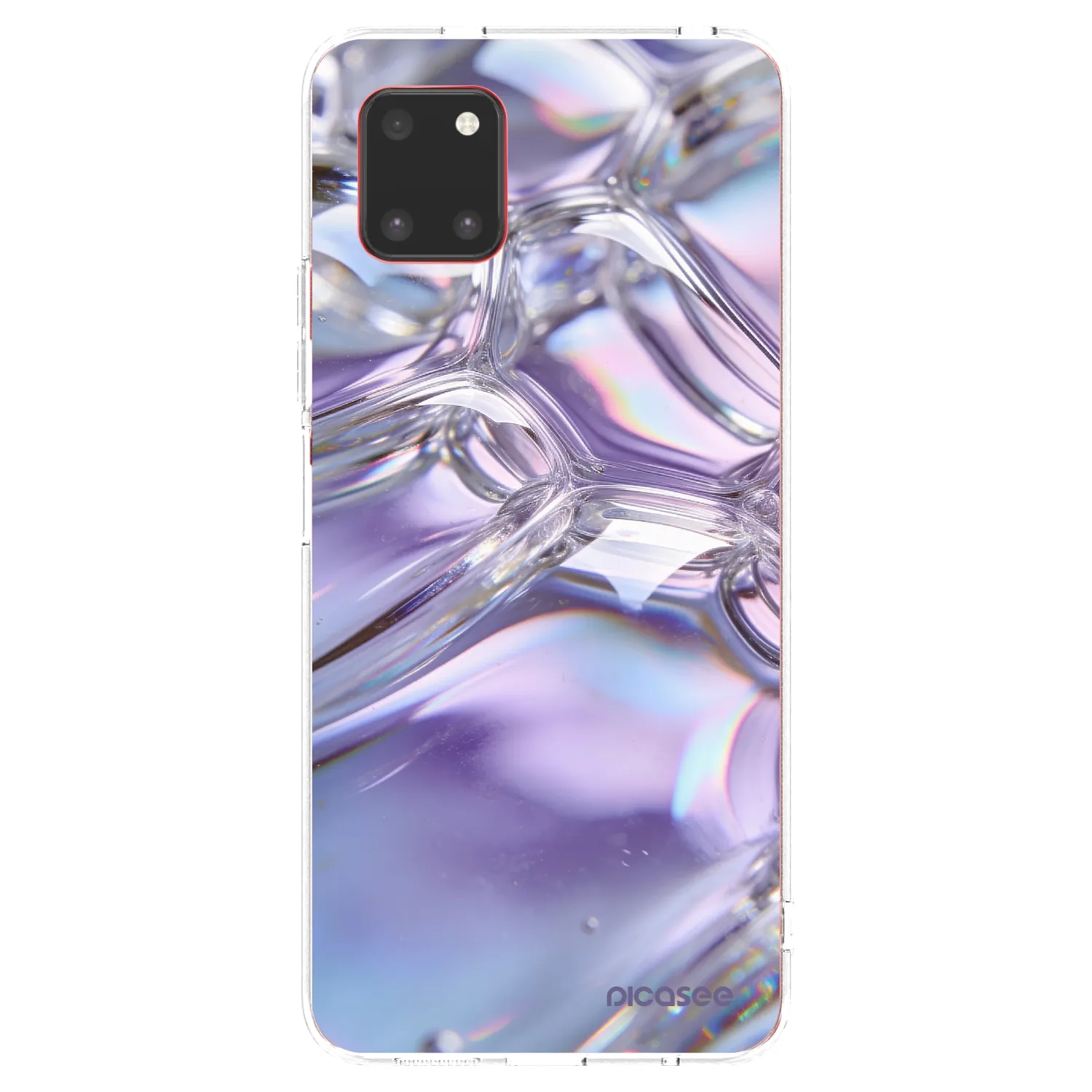 Picasee husă transparentă din silicon pentru Samsung Galaxy Note 10 Lite N770F - Iridescent bubbles