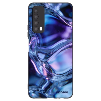 Picasee husă neagră din silicon pentru Huawei P Smart 2021 - Iris liquid