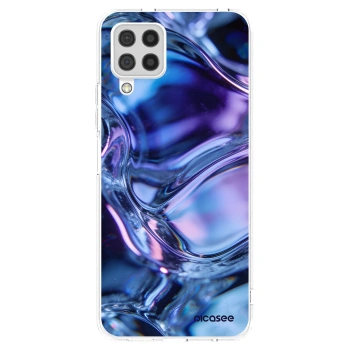 Picasee husă transparentă din silicon pentru Samsung Galaxy A22 A225F 4G - Iris liquid