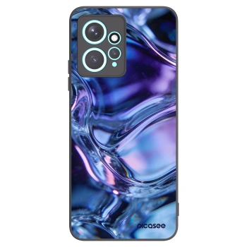 Picasee husă neagră din silicon pentru Xiaomi Redmi Note 12 4G - Iris liquid