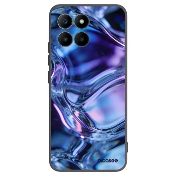 Picasee husă neagră din silicon pentru Honor 70 Lite - Iris liquid